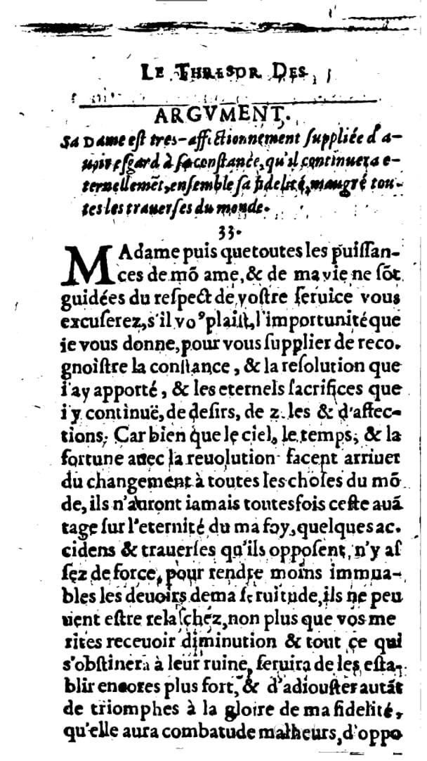 1624 - Nicolas Oudot - Trésor des lettres douces et amoureuses - BNC Florence