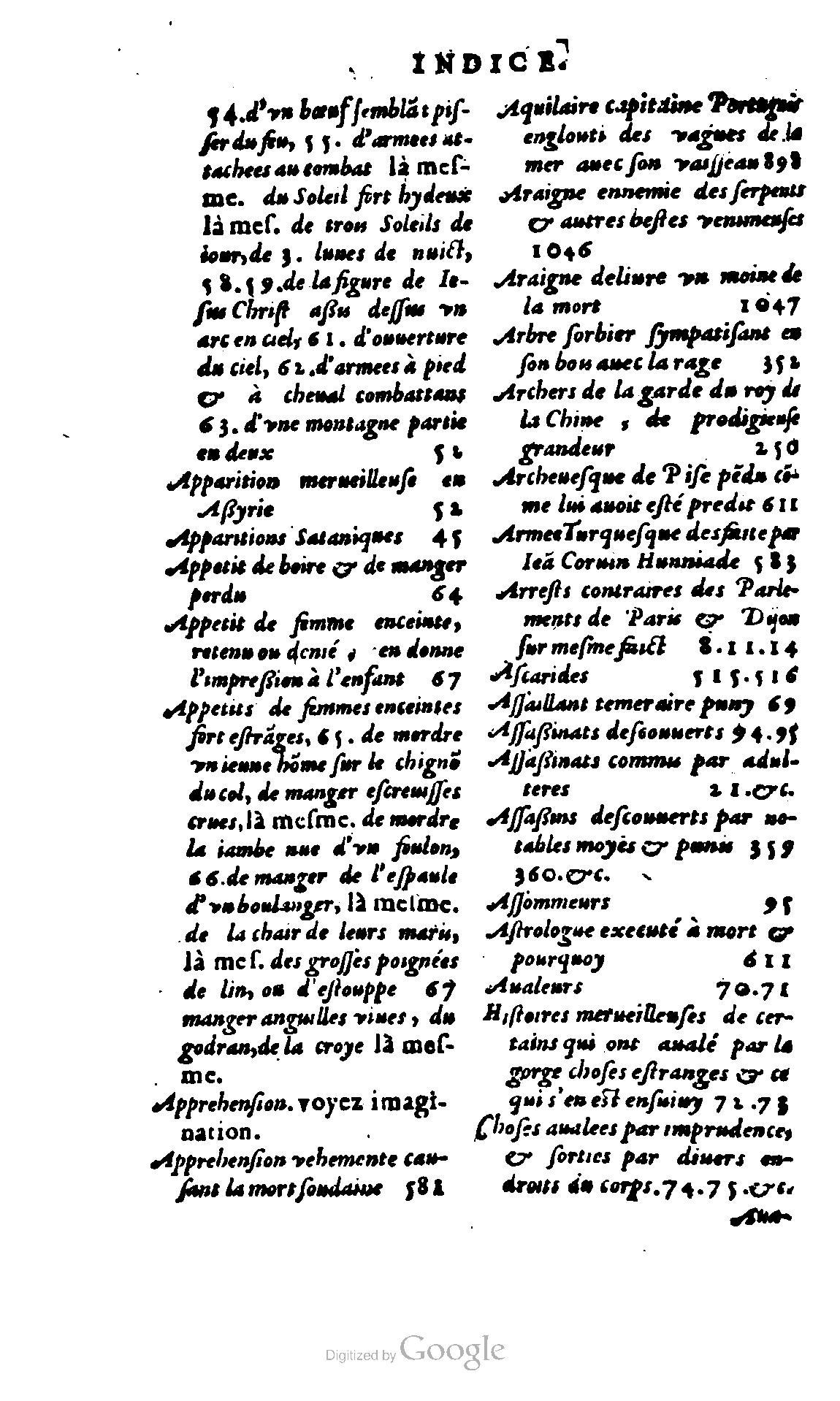 1620 - Samuel Crespin - Trésor d’histoires admirables et mémorables - BCU Lausanne