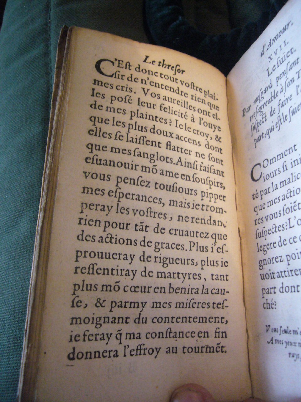 1597 - Matthieu Guillemot - Trésor d’amour - BnF Arsenal