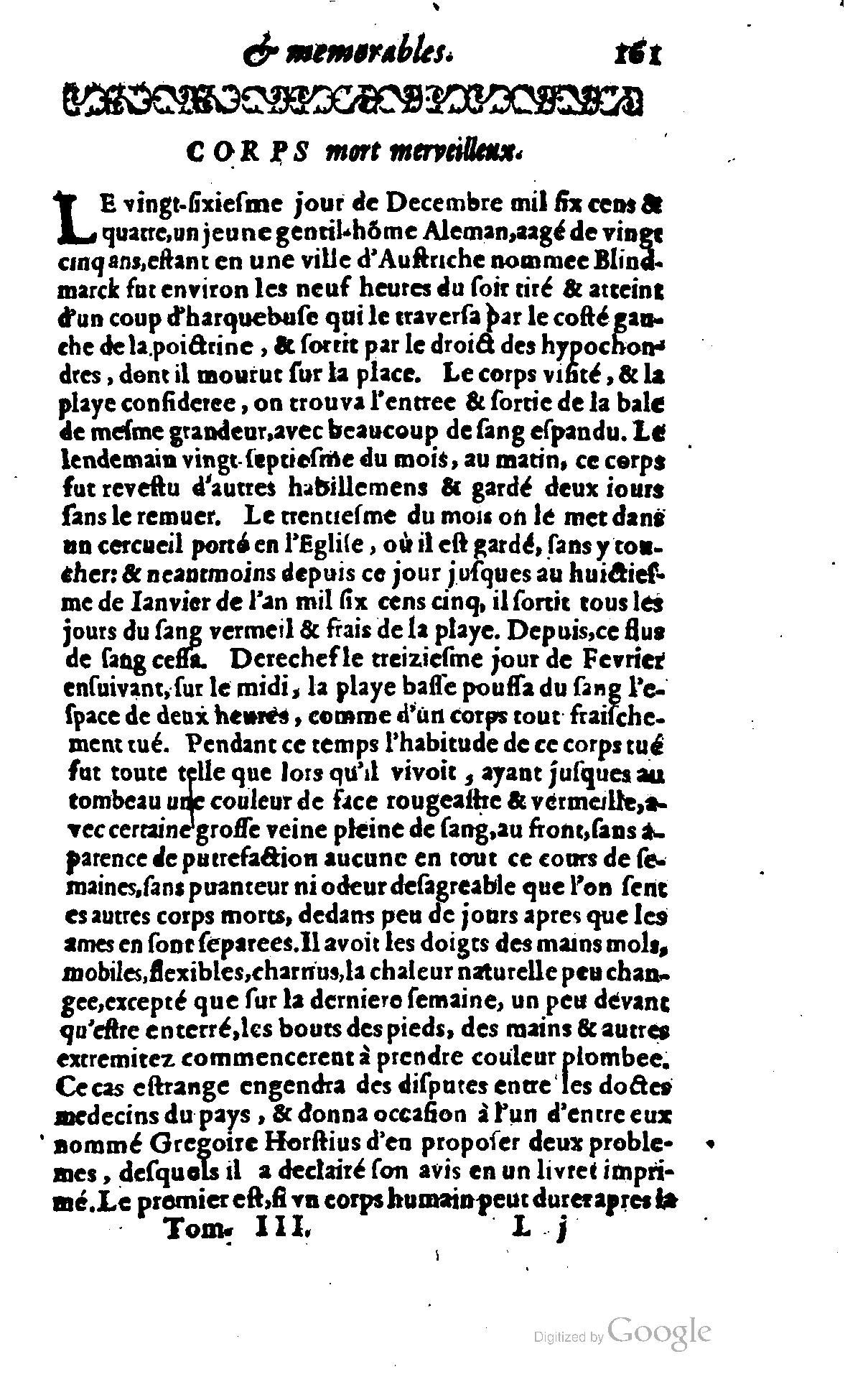 1628 - Jacques Crespin - Trésor d’histoires admirables et mémorables - BSB Munich
