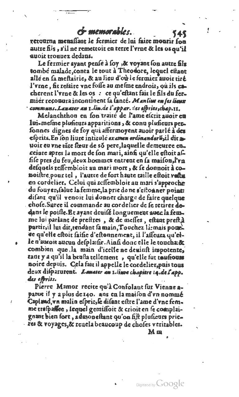 1610 - Paul Marceau - Trésor d’histoires admirables et mémorables - BSB Munich