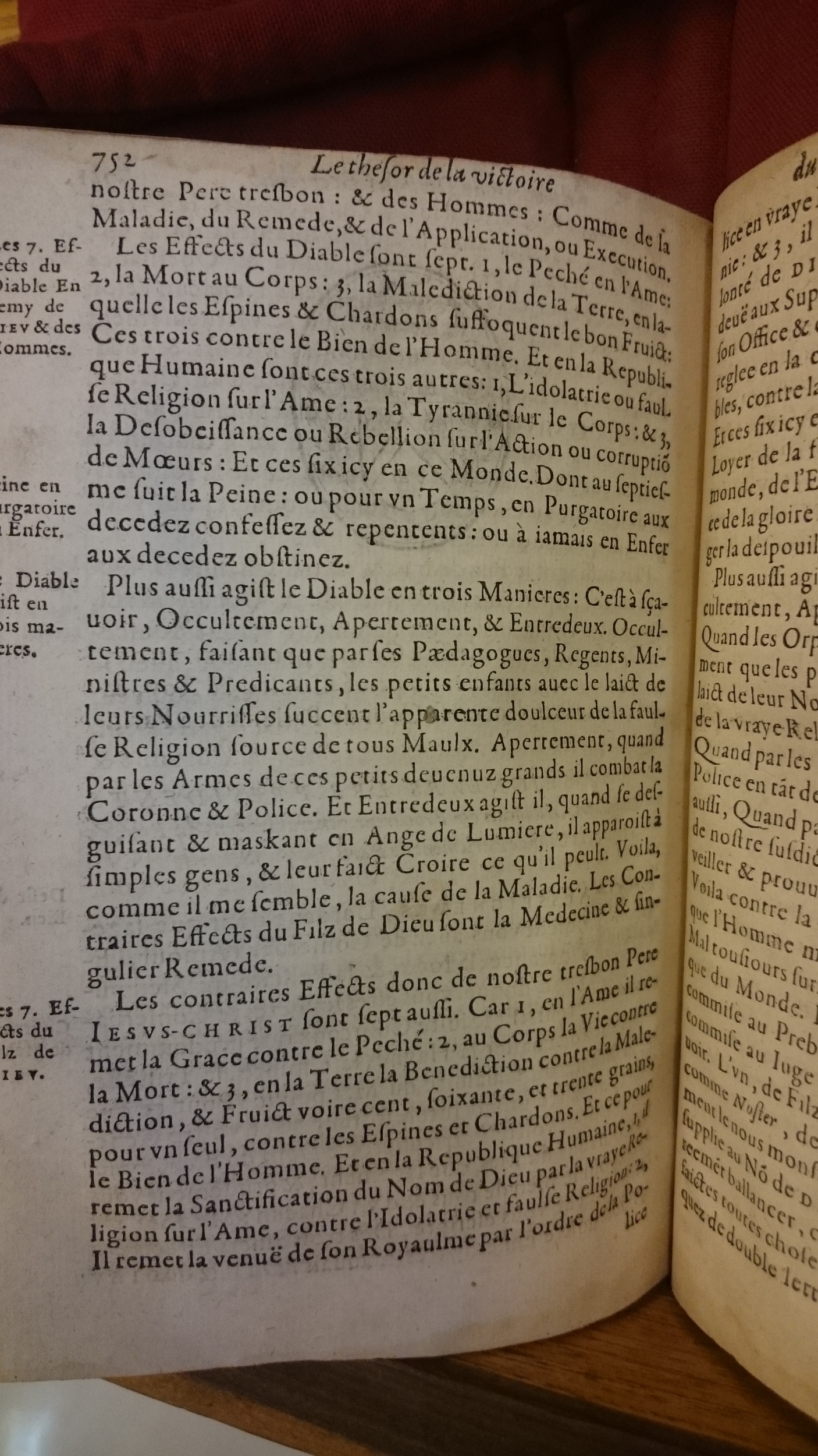 1578 - Nicolas Chesneau - Trésor et entière histoire de la triomphante victoire du corps de Dieu sur l’esprit malin - BM Lyon