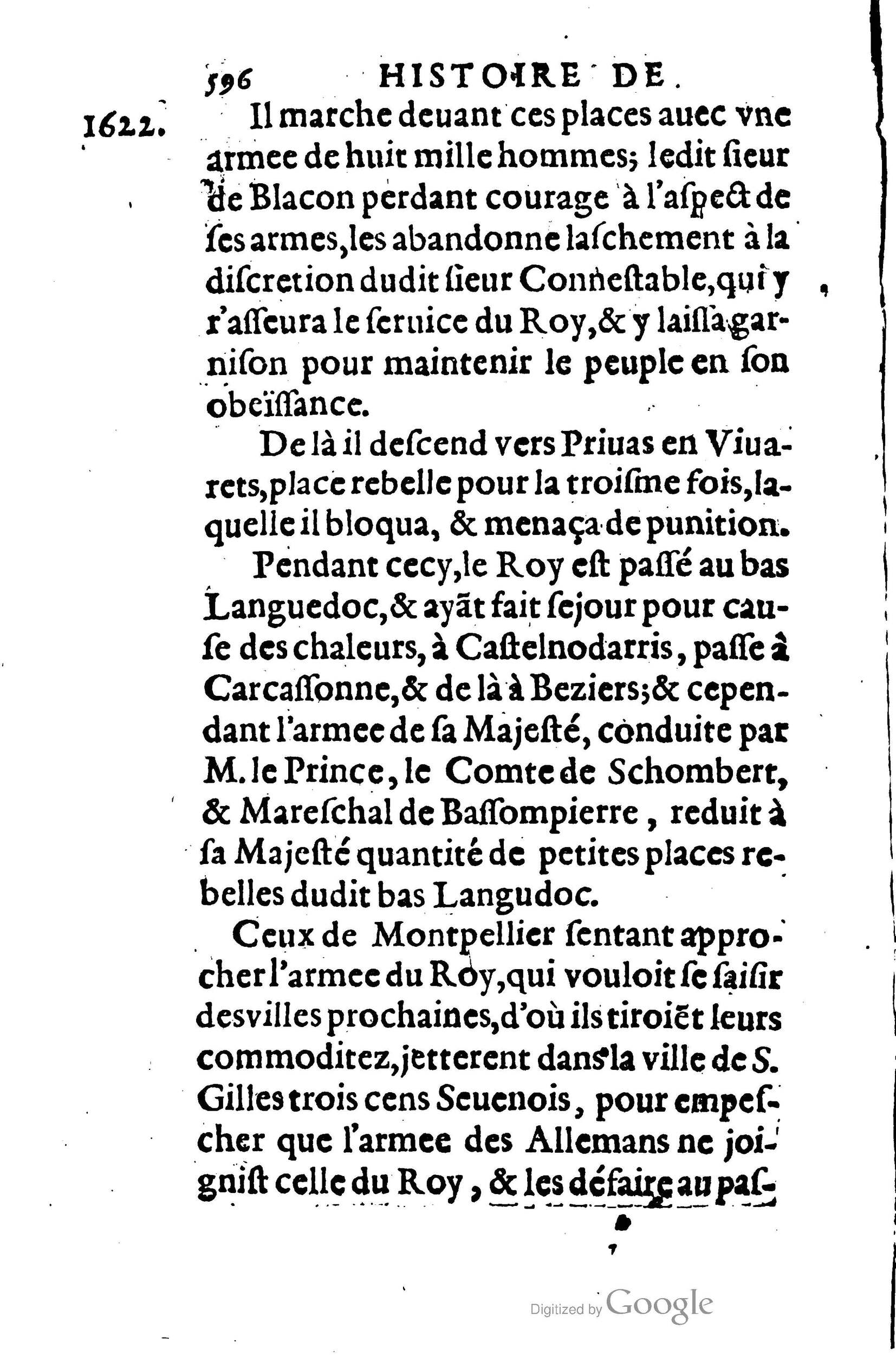 1623 - Joseph Bouillerot - Trésor de l’histoire générale de notre temps - BM Lyon