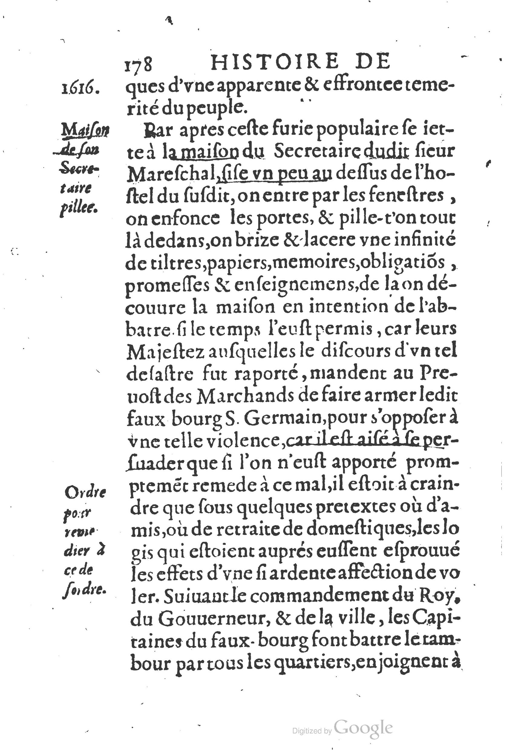 1626 - Joseph Bouillerot - Trésor de l’histoire générale de notre temps - BSB Munich