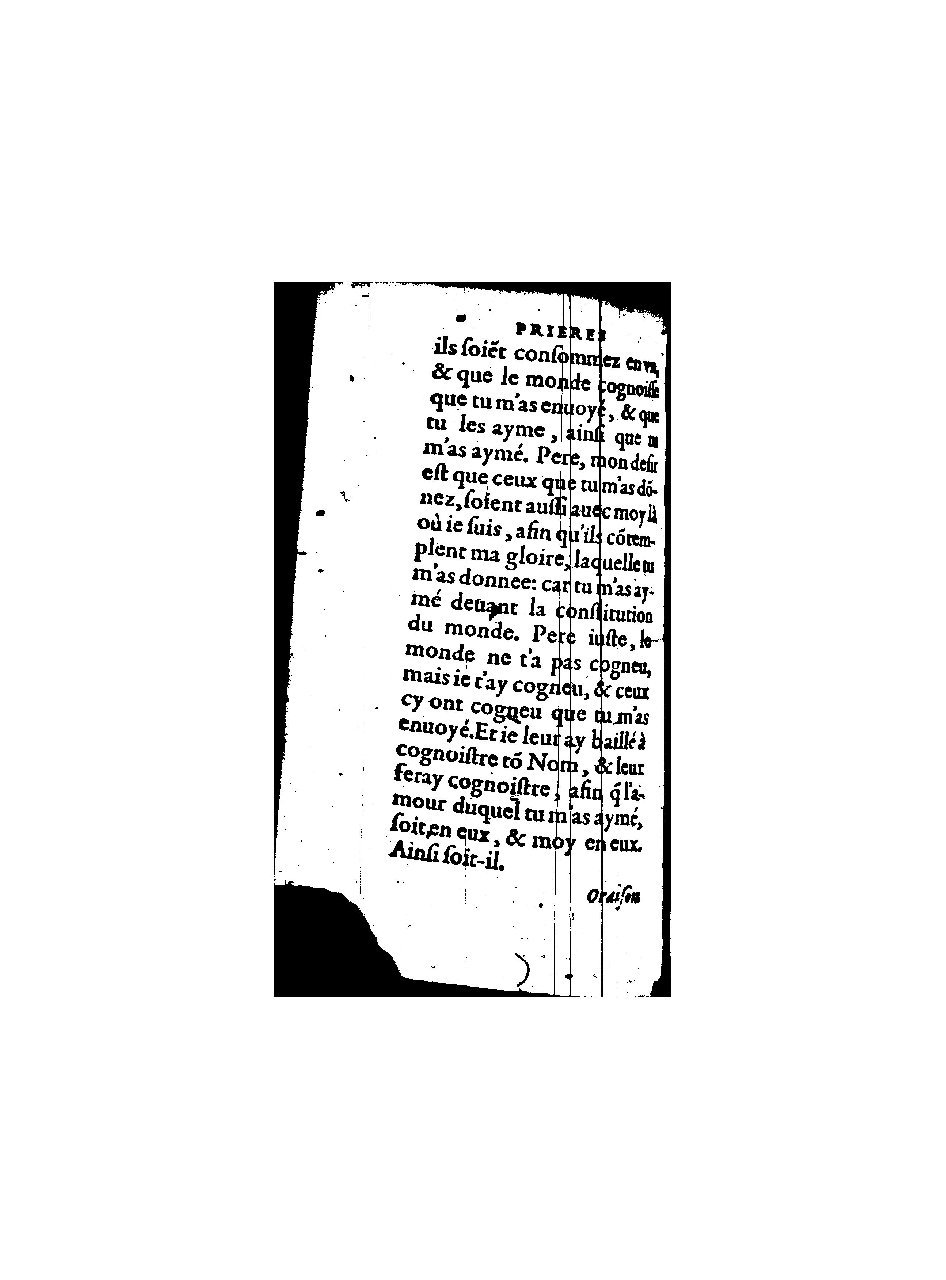 1596 - Guillaume Auvray - Trésor des prières, oraisons et instructions chrétiennes - BnF