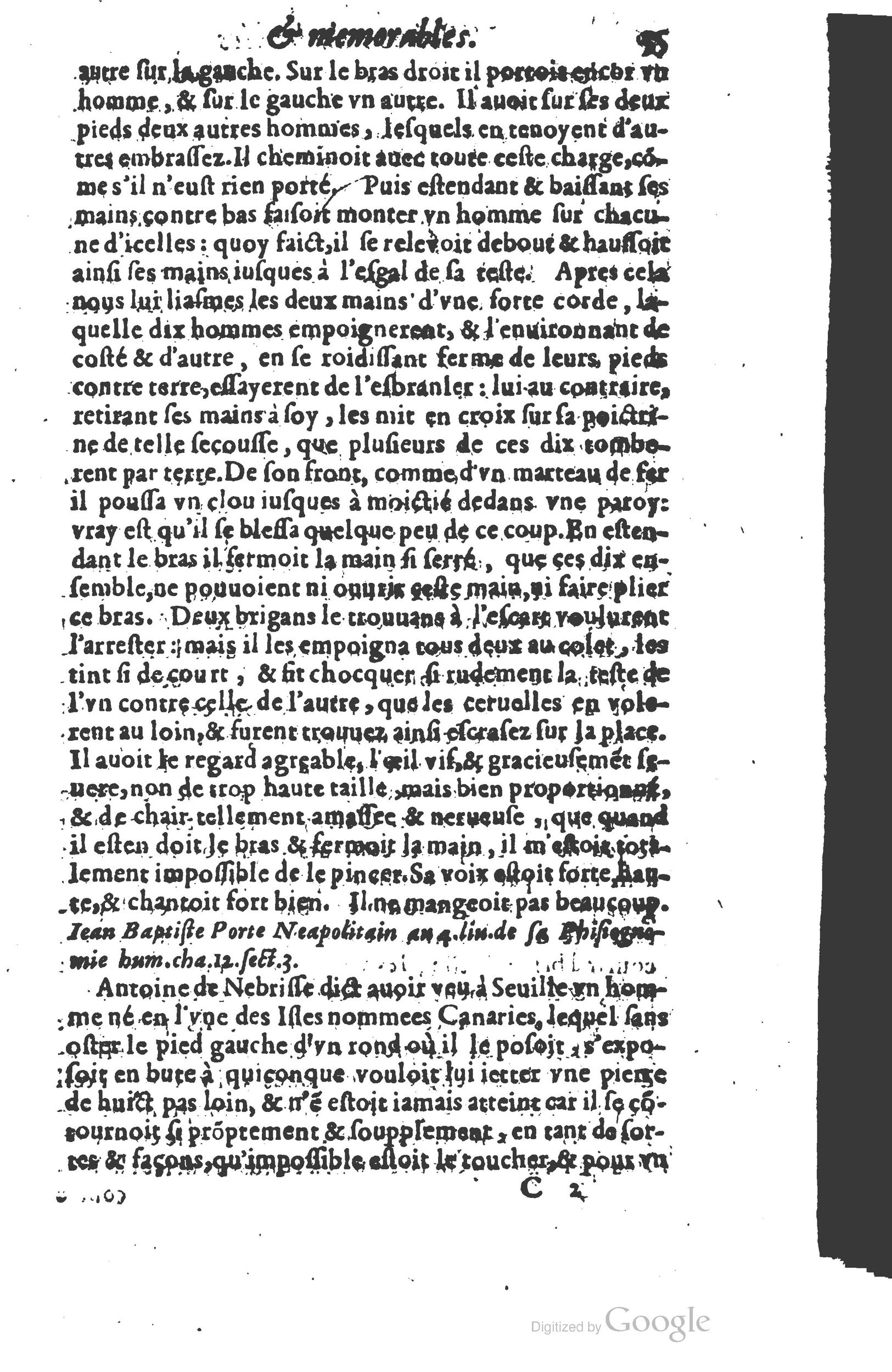 1610 - Paul Marceau - Trésor d’histoires admirables et mémorables - Princeton