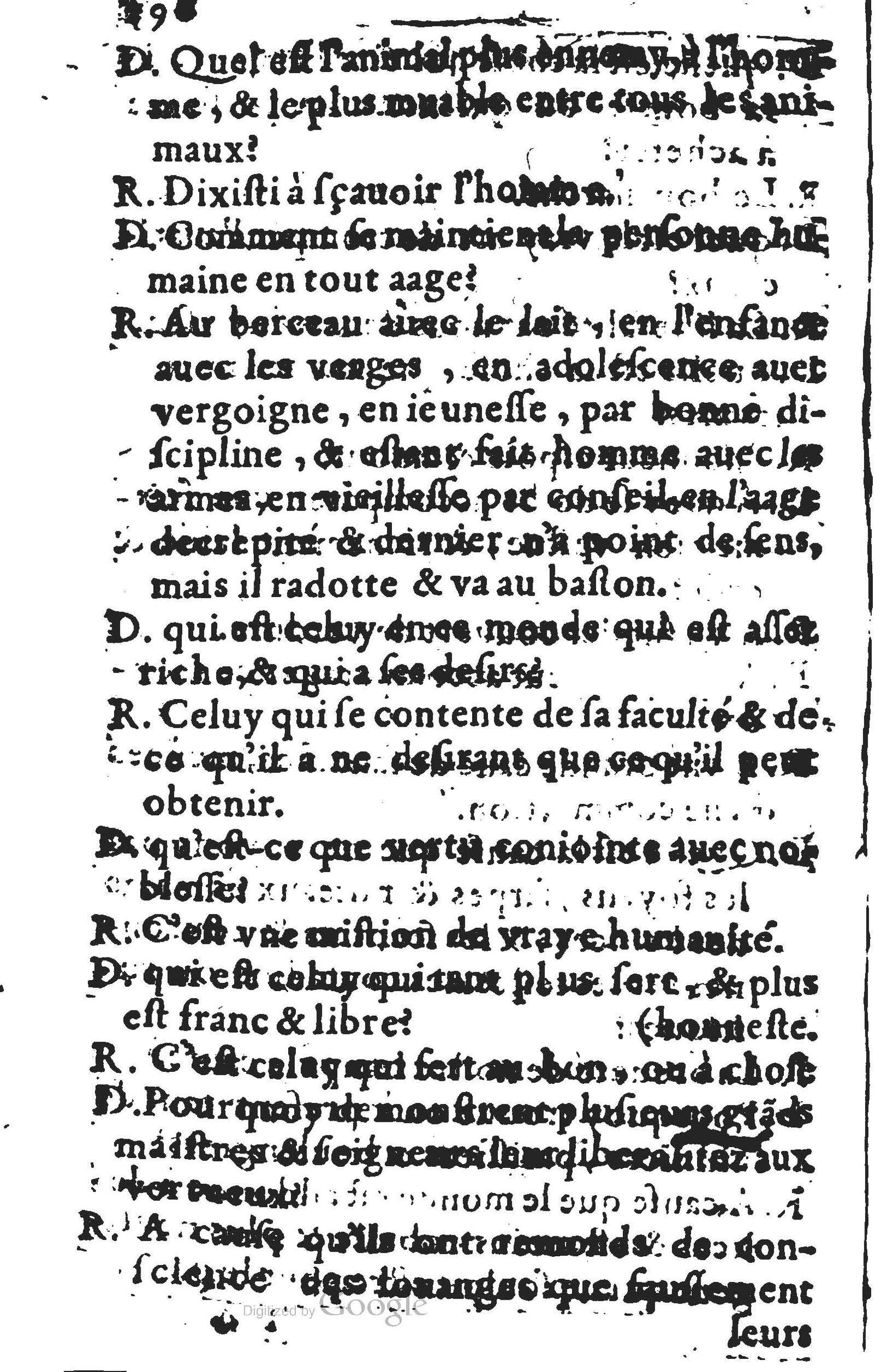 1578 - Nicolas Lescuyer - Trésor des sentences dorées - UGent