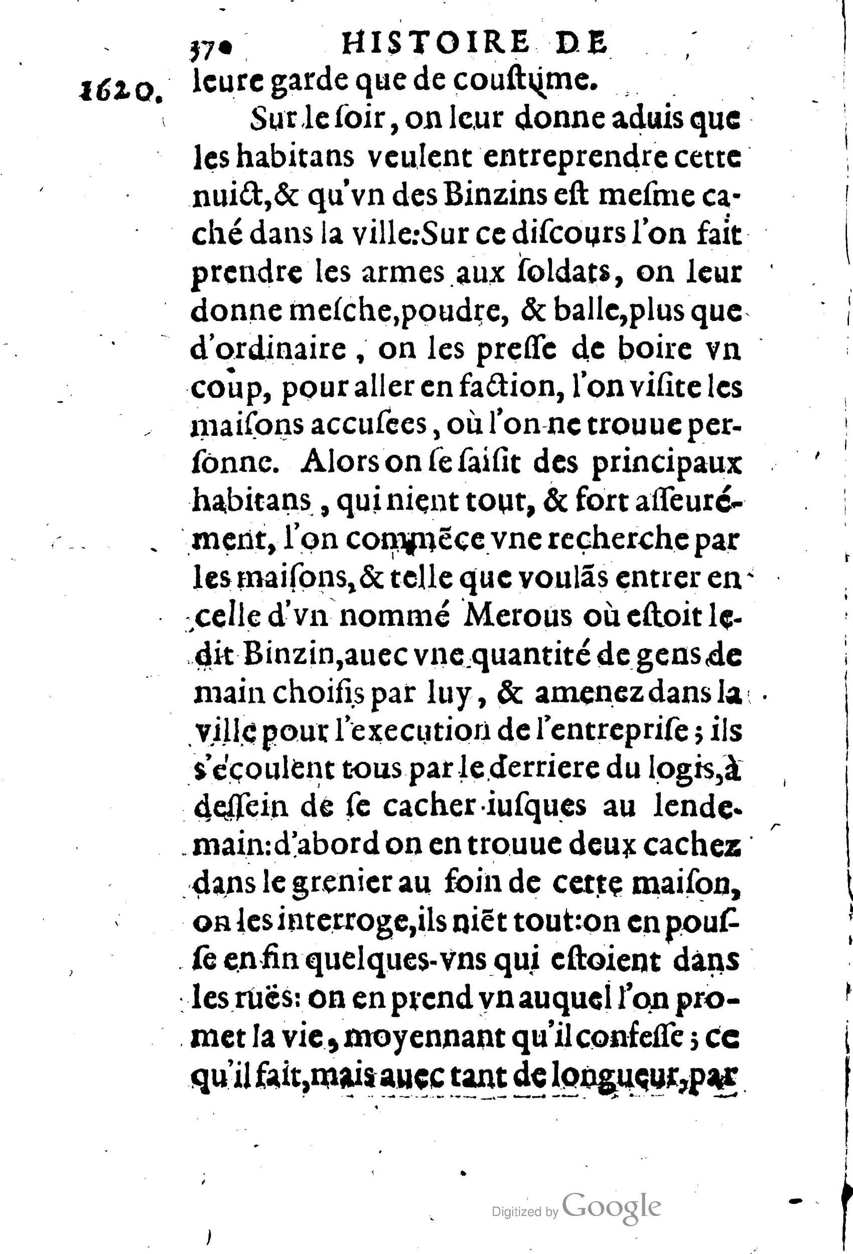 1623 - Joseph Bouillerot - Trésor de l’histoire générale de notre temps - BM Lyon
