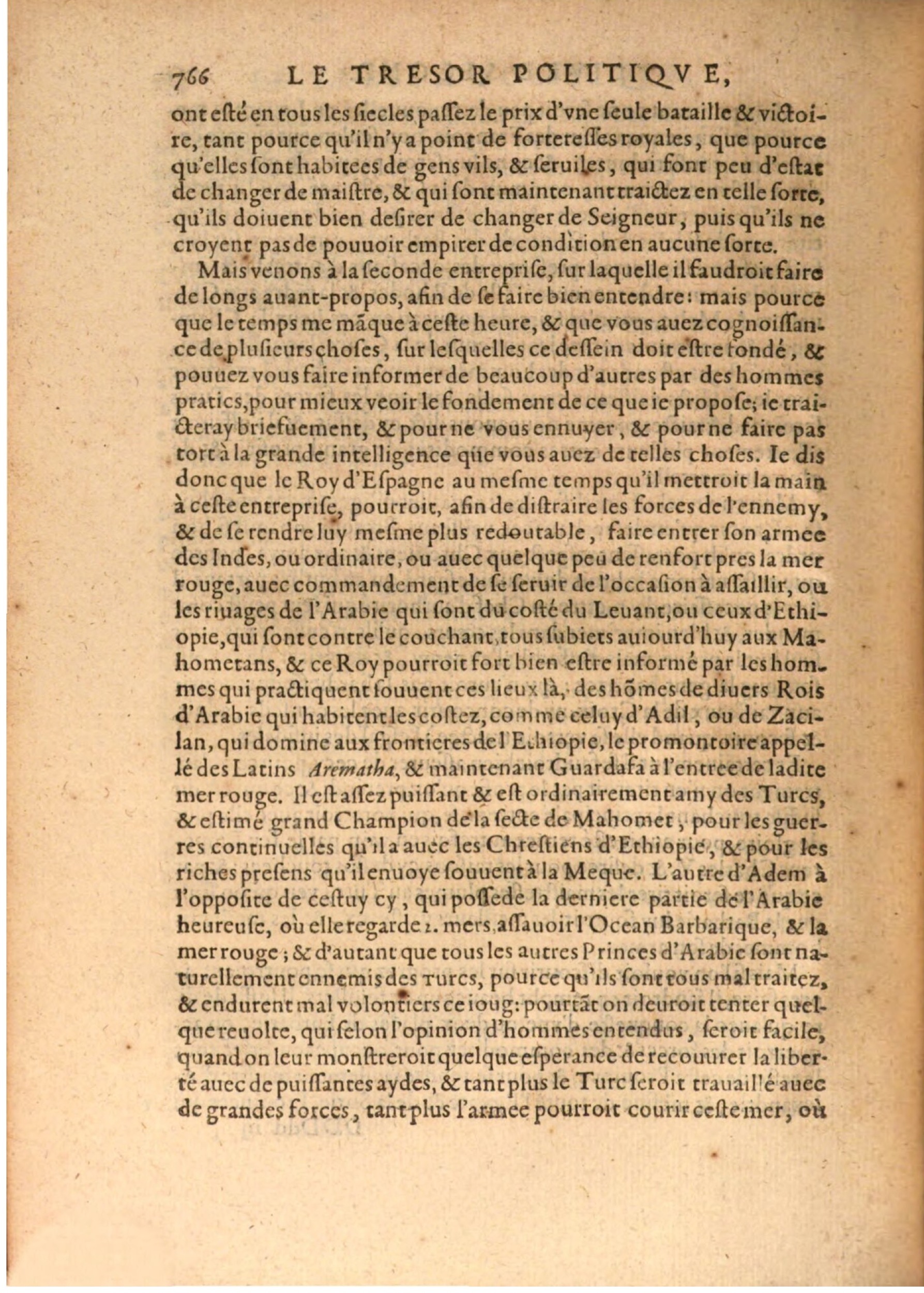 1608 - Nicolas Du Fossé - Trésor politique - BSB Munich