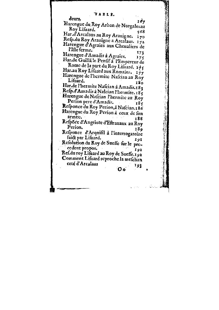 1572 - Veuve Gabriel Cotier - Trésor des Amadis - BM Lyon