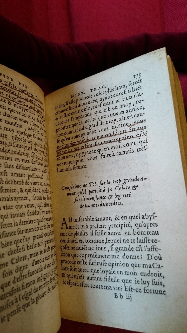 1581 - Pierre Le Voirier et Gervais Mallot - Trésor des histoires tragiques - BnF Richelieu