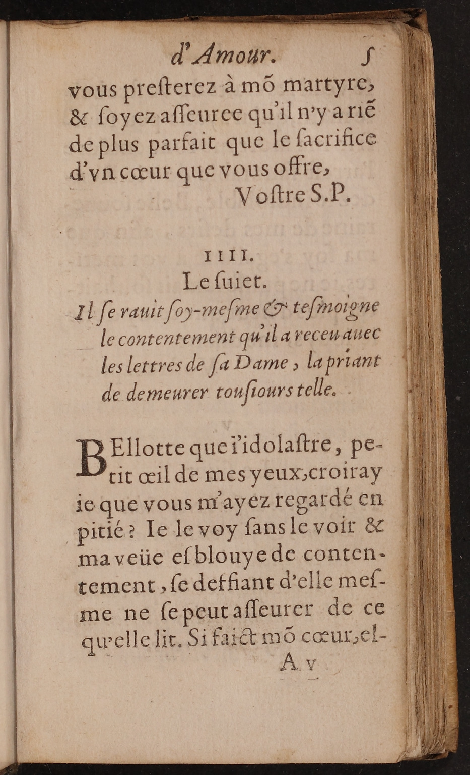 1597 - Matthieu Guillemot - Trésor d’amour - BnF Arsenal