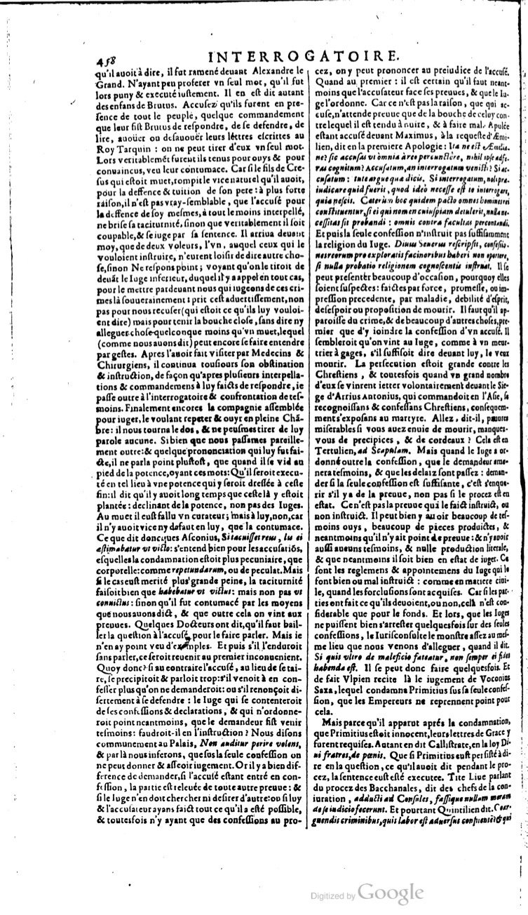 1629 - Veuve Nicolas Buon - Trésor du droit français (21754 T. 2) - BM Lyon