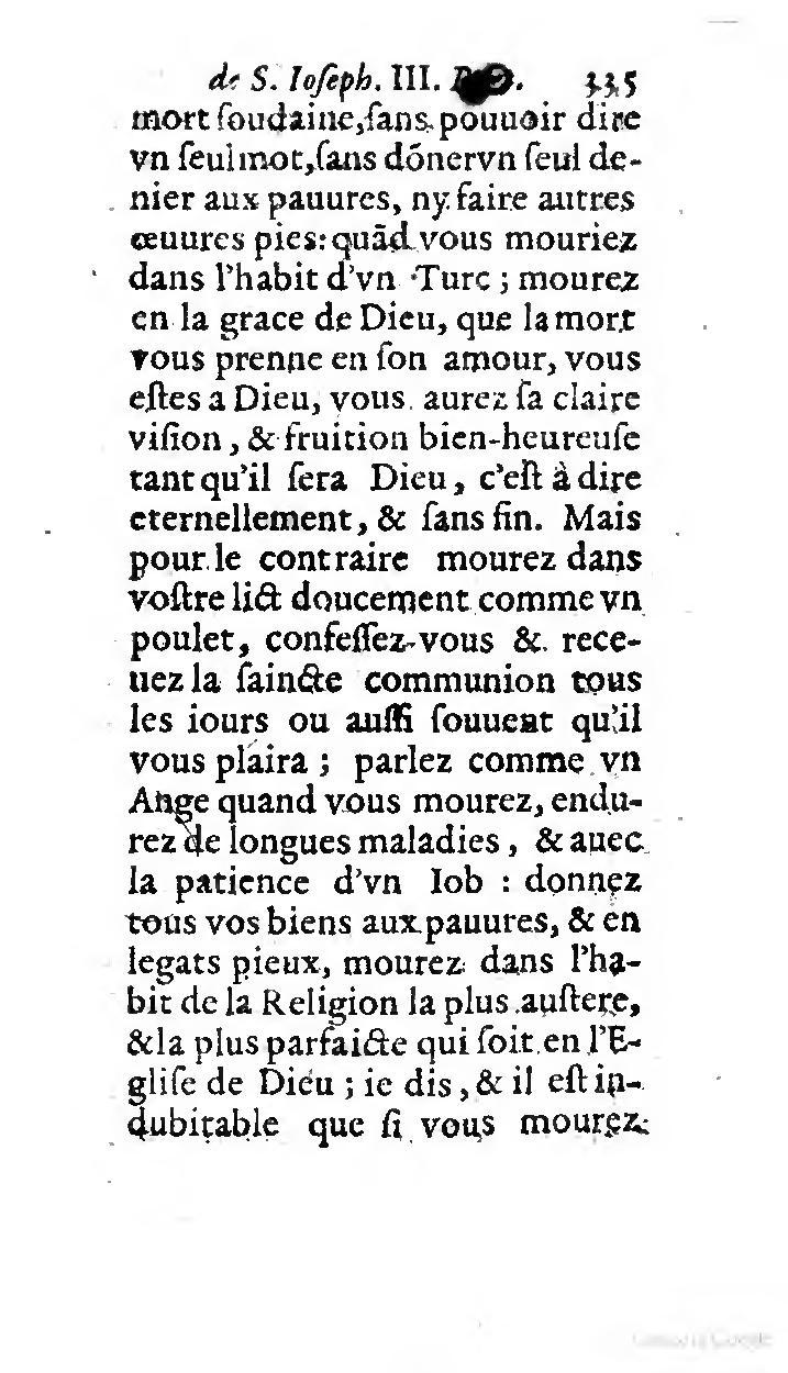 1646 - Jean Piot - Trésor inestimable de Saint-Joseph - BNC Rome