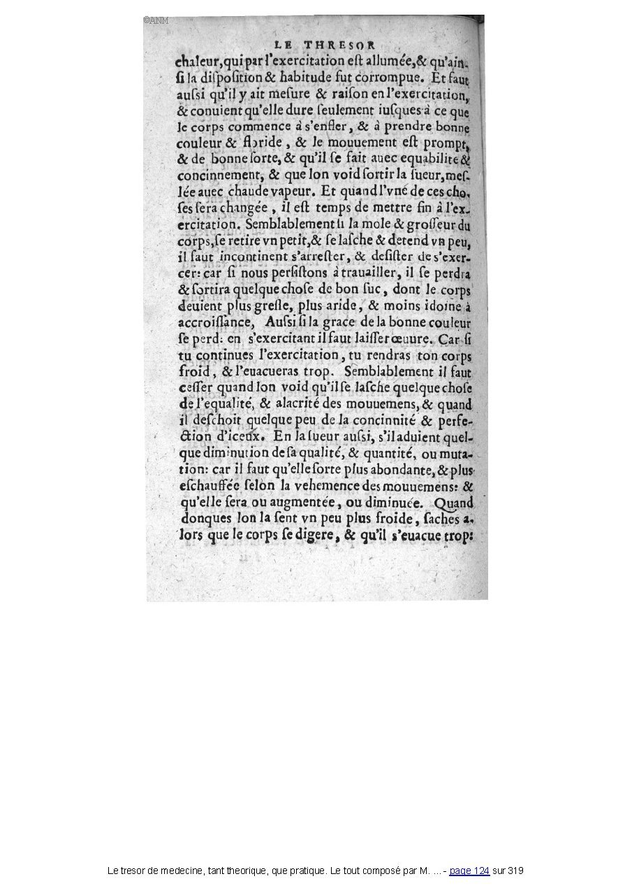 1560 - Pierre et Jan Moine - Trésor de médecine - Université Paris Cité
