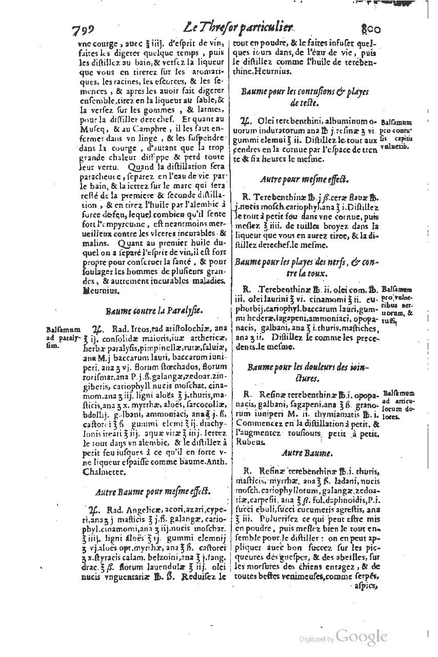 1616 - Étienne Gamonet - Grand trésor ou dispensaire - BSB Munich