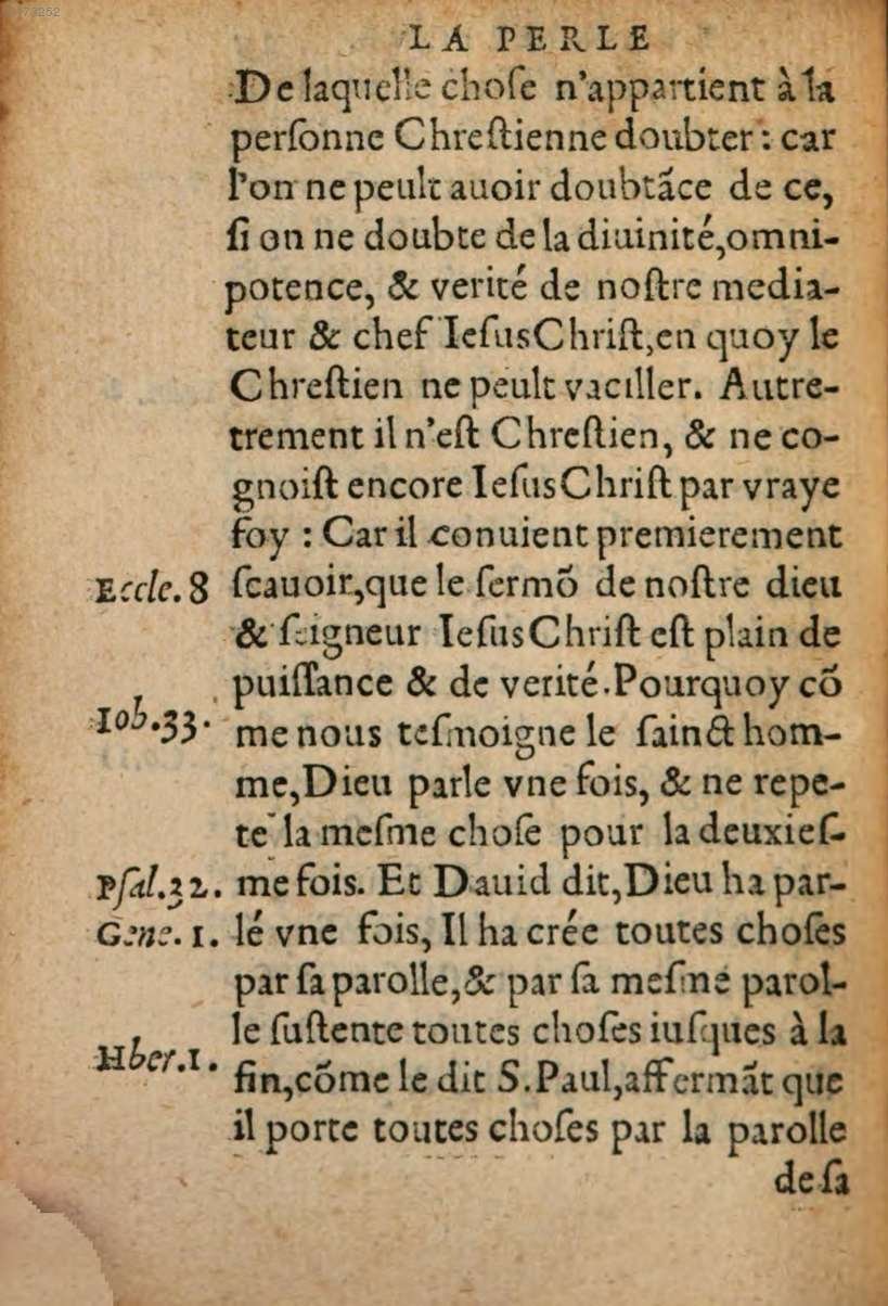 1548 - René Avril et Vivant Gaulterot - Perle précieuse évangélique et Trésor divin - BSB Munich