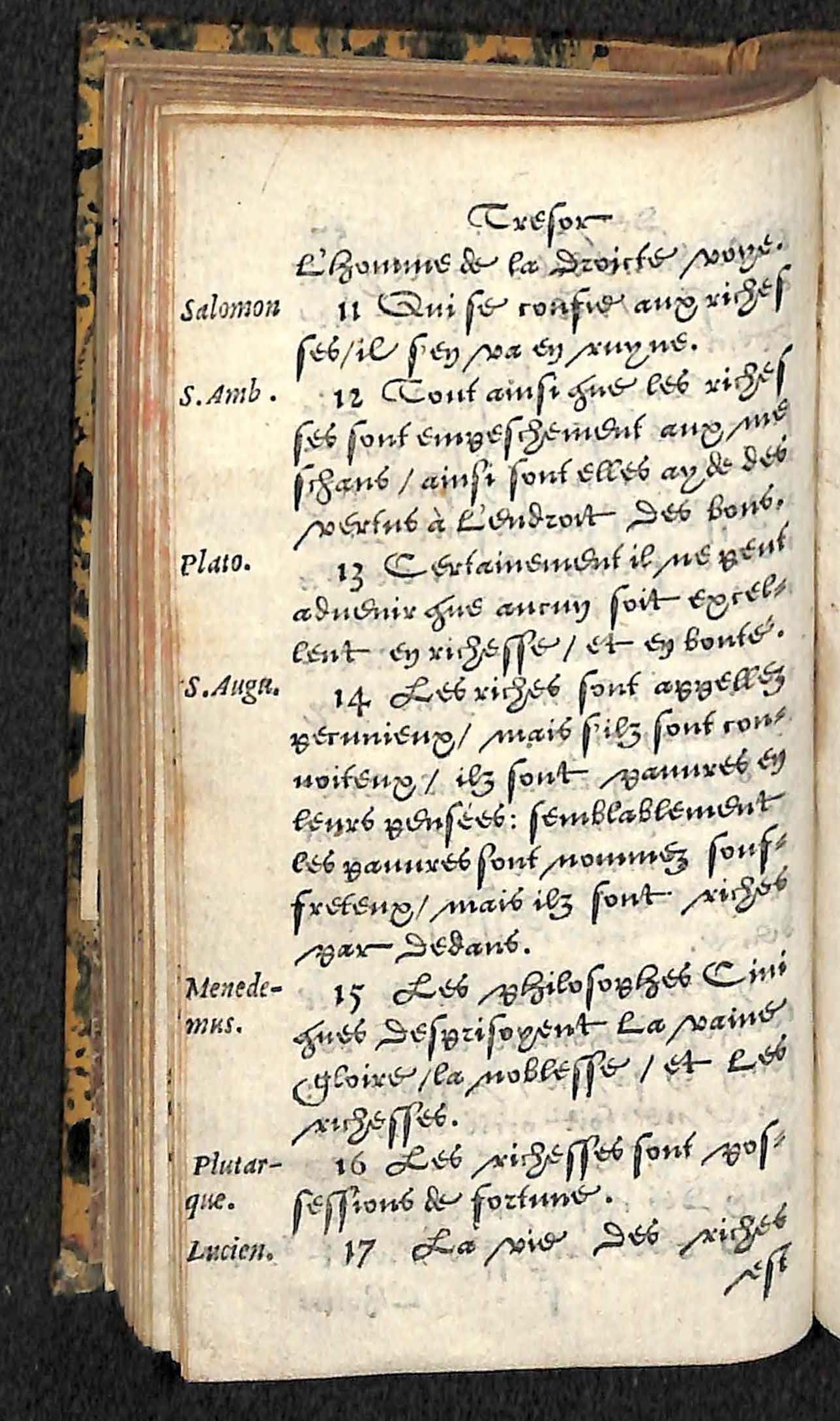 1560 - Hans de Laet - Trésor de vertu - Angers-archives