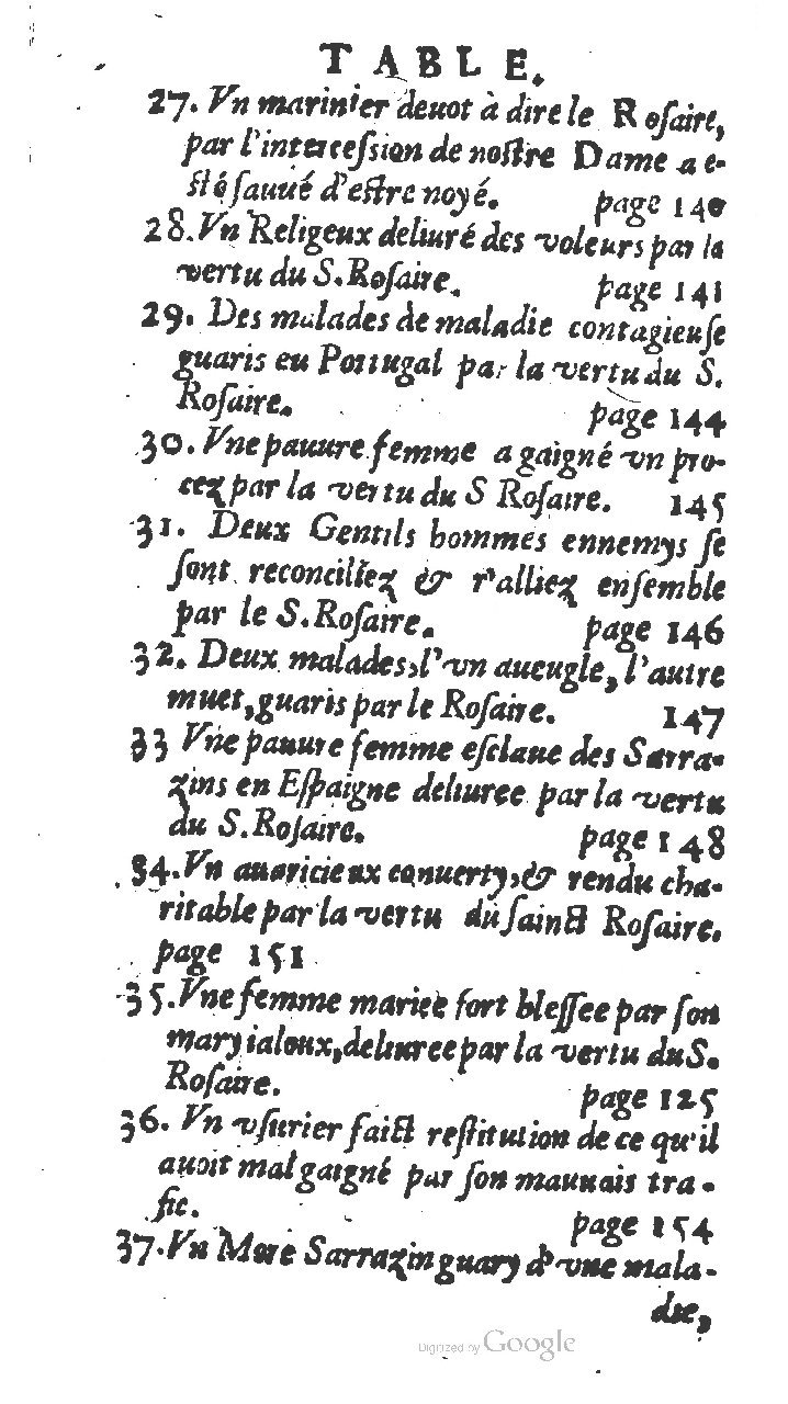 1615 - Jean Bogart - Trésor des indulgences du saint Rosaire - UGent