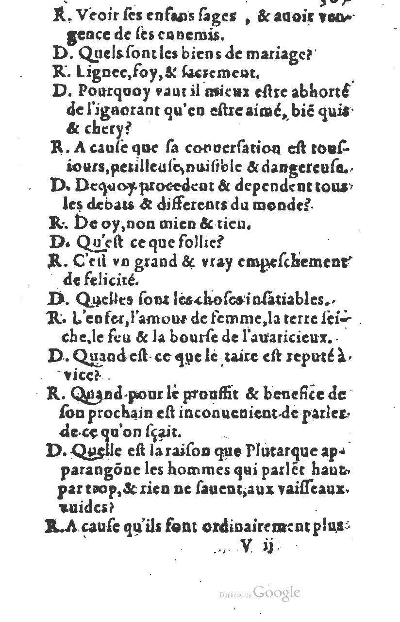 1581 - Nicolas Bonfons - Trésor des sentences dorées - Princeton 1581 - Nicolas Bonfons - Trésor des sentences dorées - Princeton