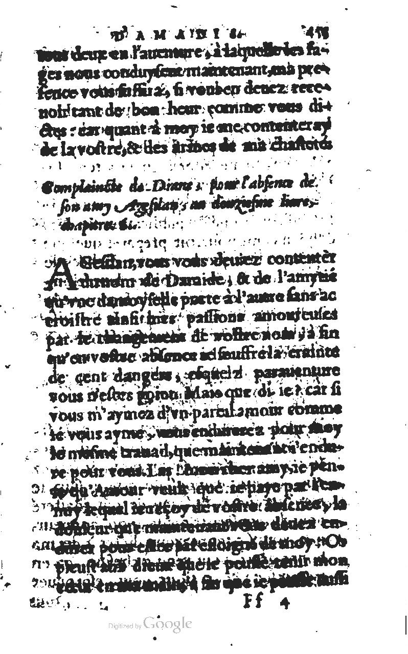 1567 - Jean Pygot - Trésor des Amadis - BM Lyon 1567 - Jean Pygot - Trésor des Amadis - BM Lyon
