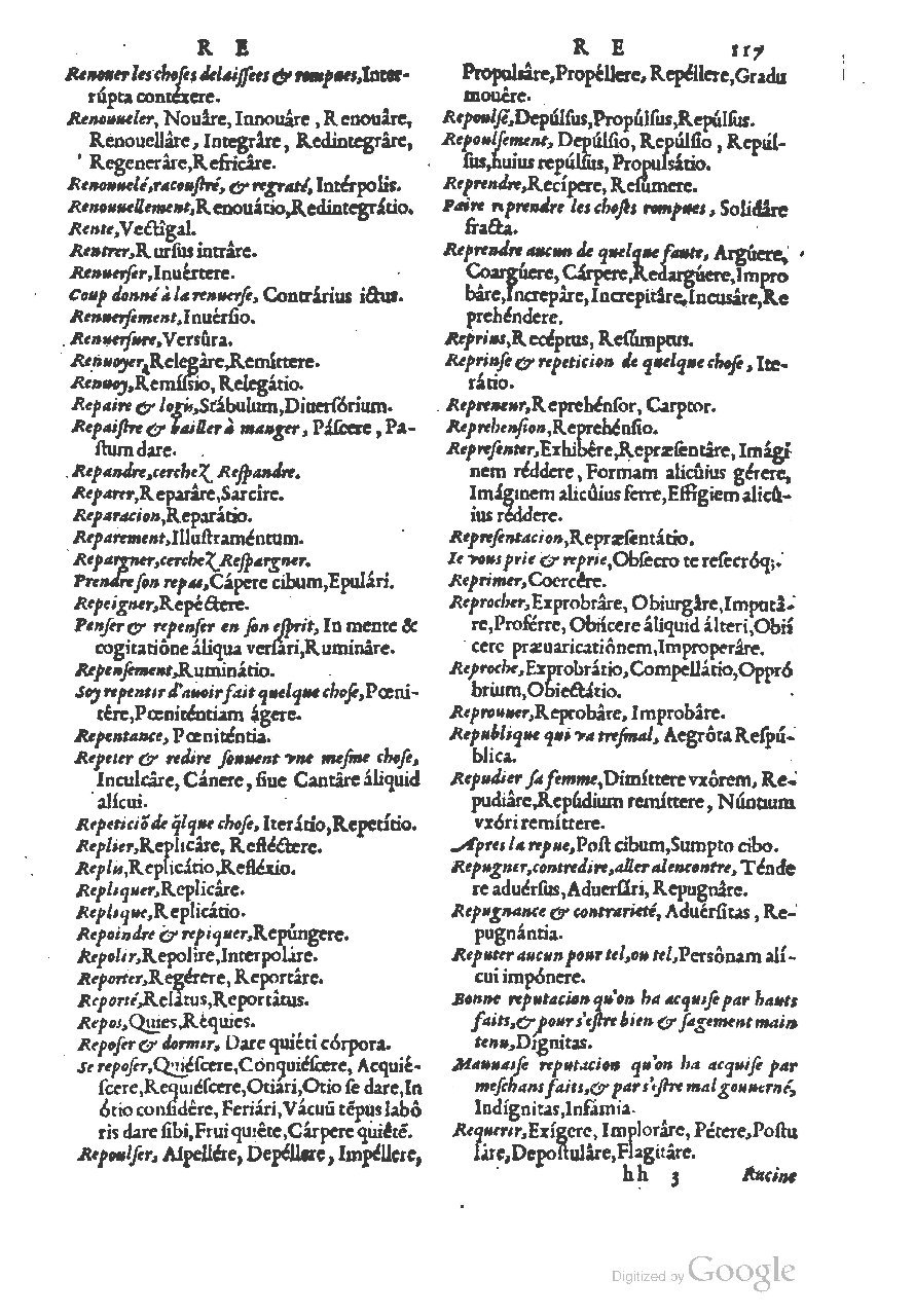 1558 - Guillaume Rouillé - Trésor des mots et traits français - BSB Munich 1558 - Guillaume Rouillé - Trésor des mots et traits français - BSB Munich