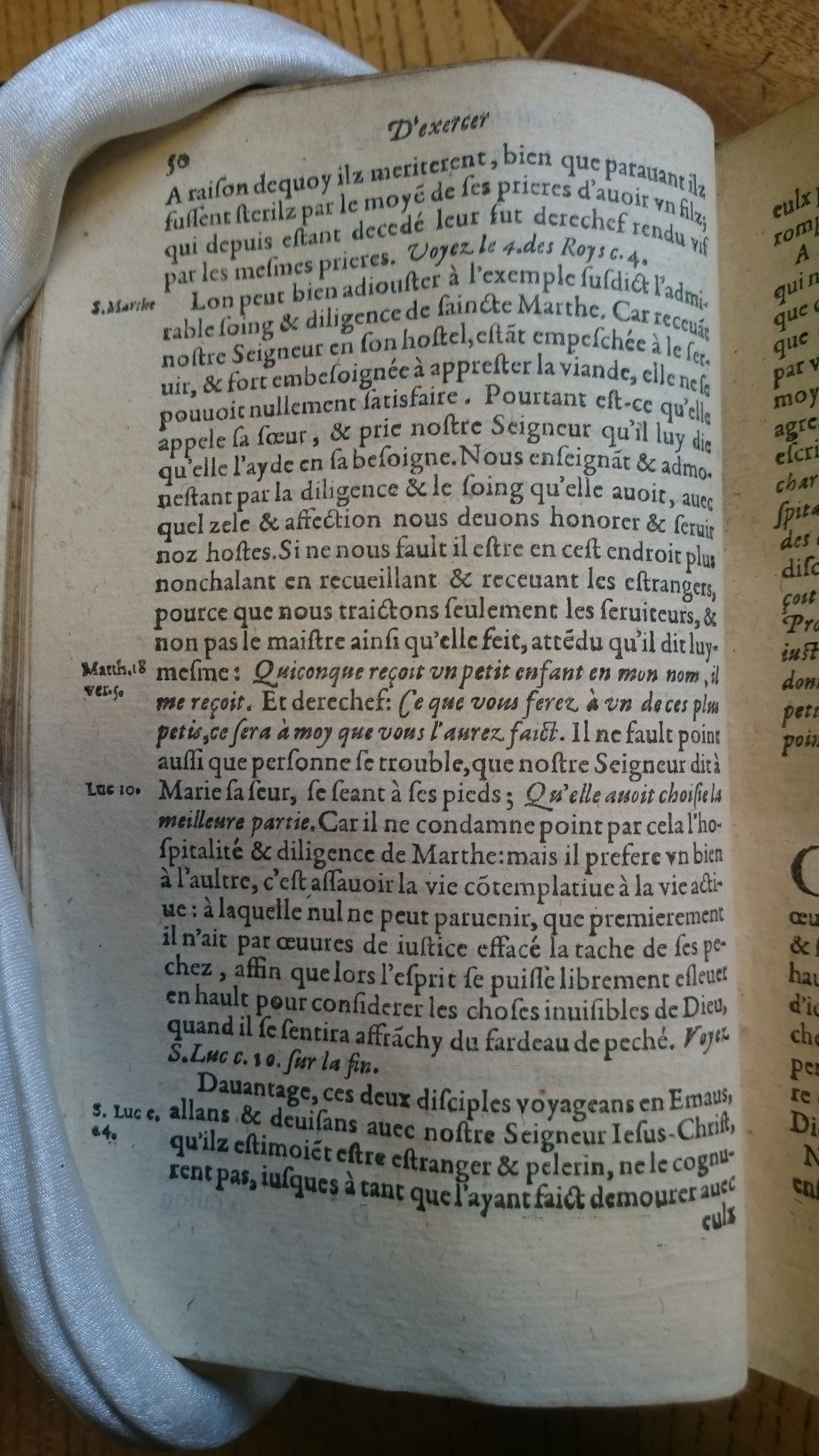 1585 - Jean Bogard - Trésor des faits et dits mémorables des hommes saints et illustres - Douai Quincy