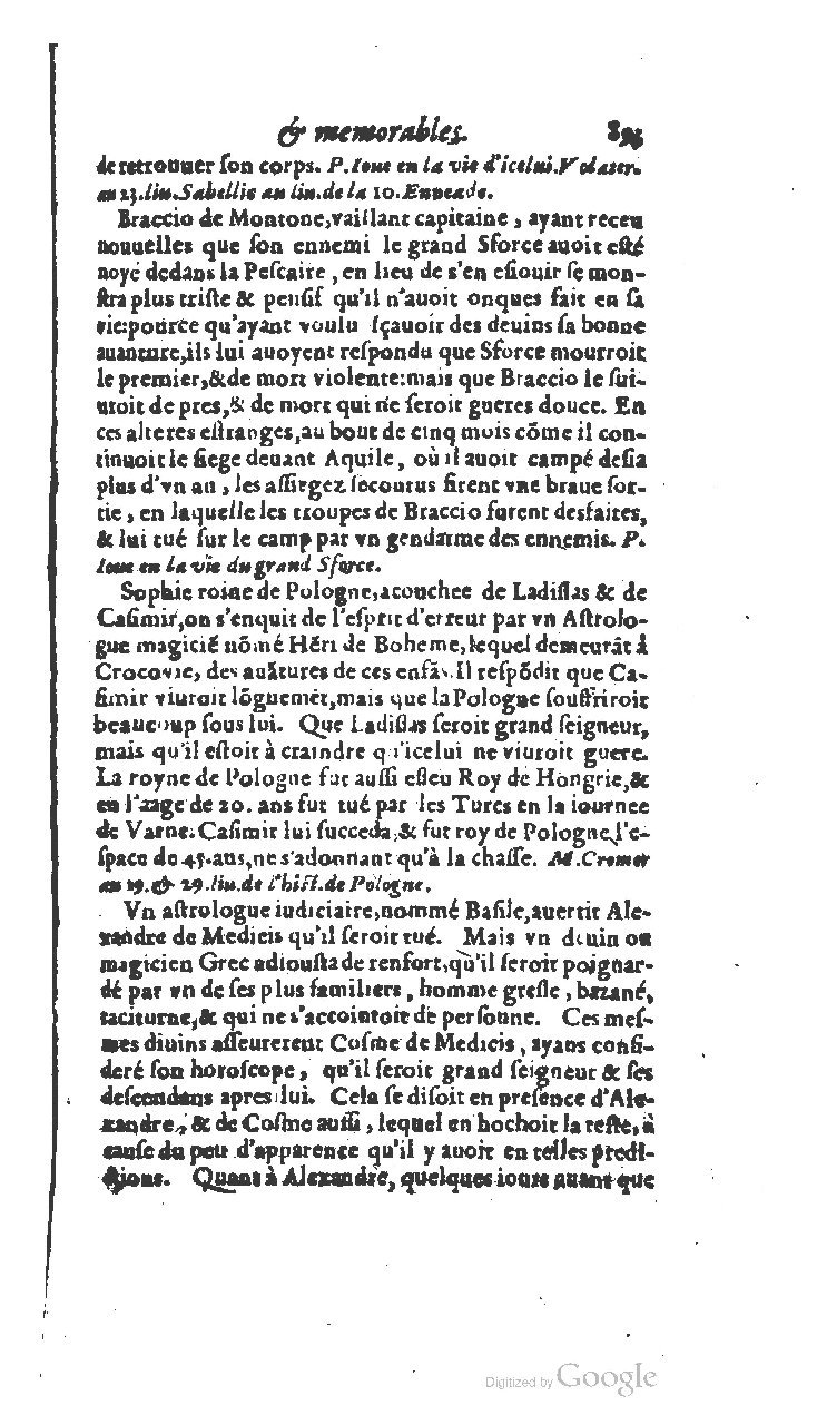 1610 - Paul Marceau - Trésor d’histoires admirables et mémorables - BSB Munich