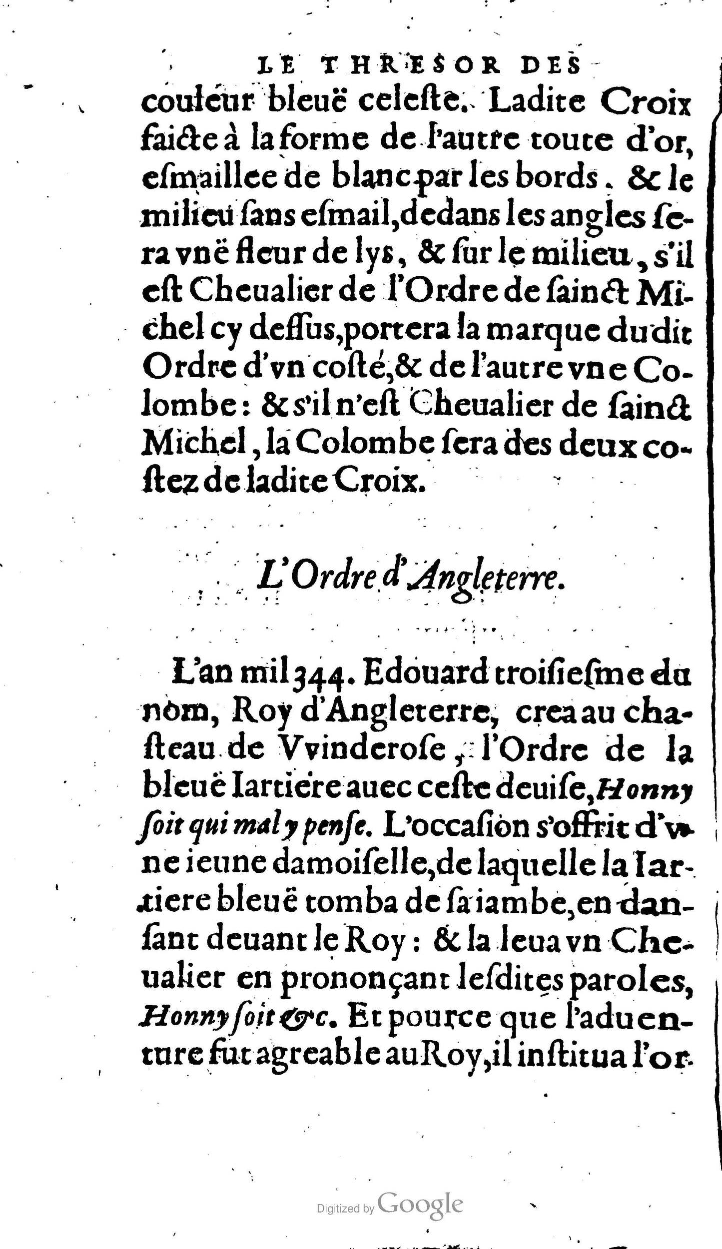 1604 - Galiot Corrozet - Trésor des histoires de France - BnF Arsenal