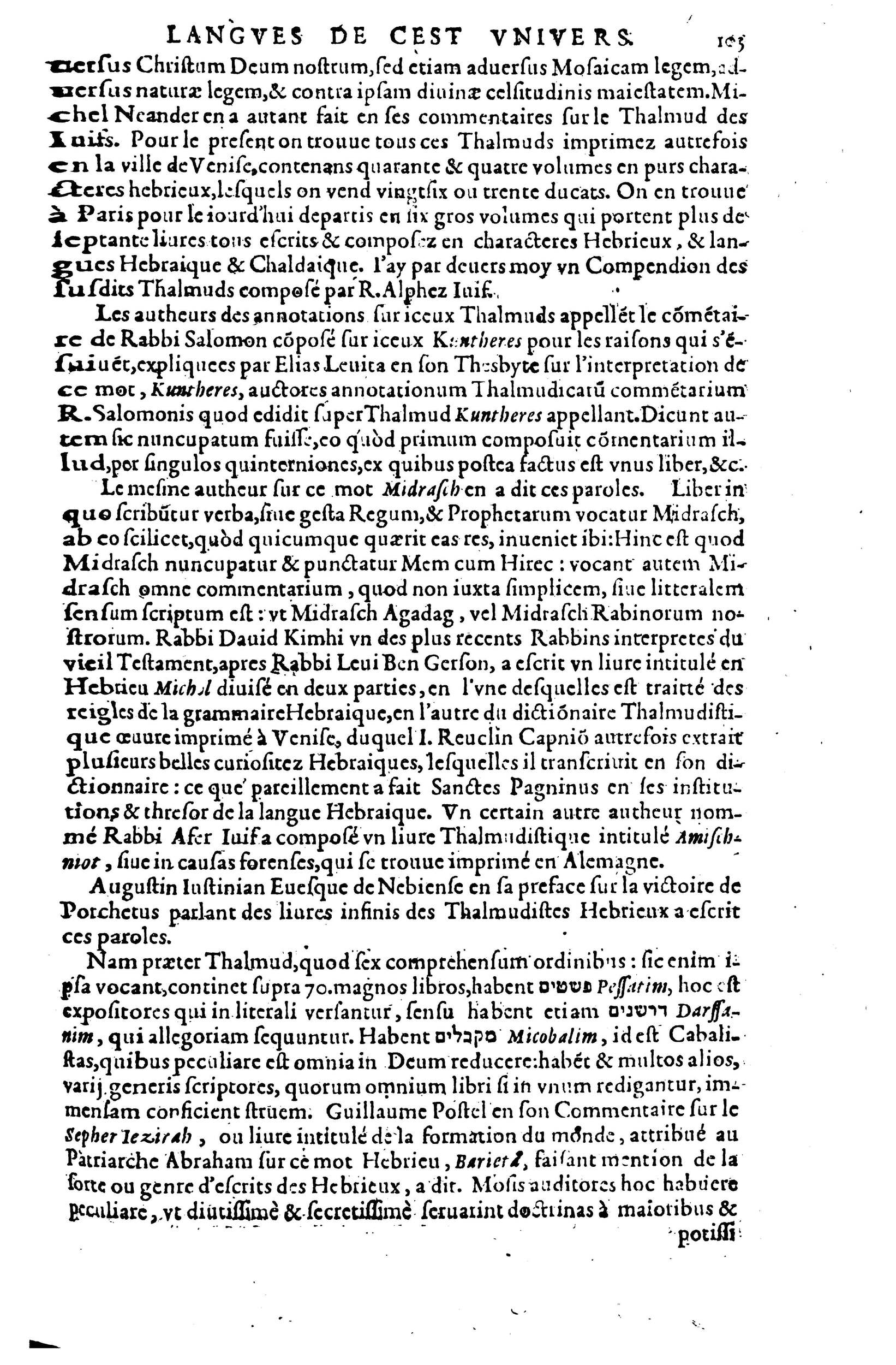 1619 - SHC - Trésor de l’histoire des langues de cet univers - BSB Munich 1619 - SHC - Trésor de l’histoire des langues de cet univers - BSB Munich