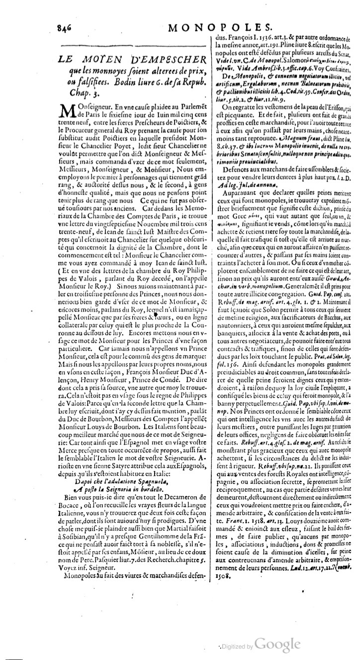 1629 - Veuve Nicolas Buon - Trésor du droit français (29620 T. 2) - BM Lyon