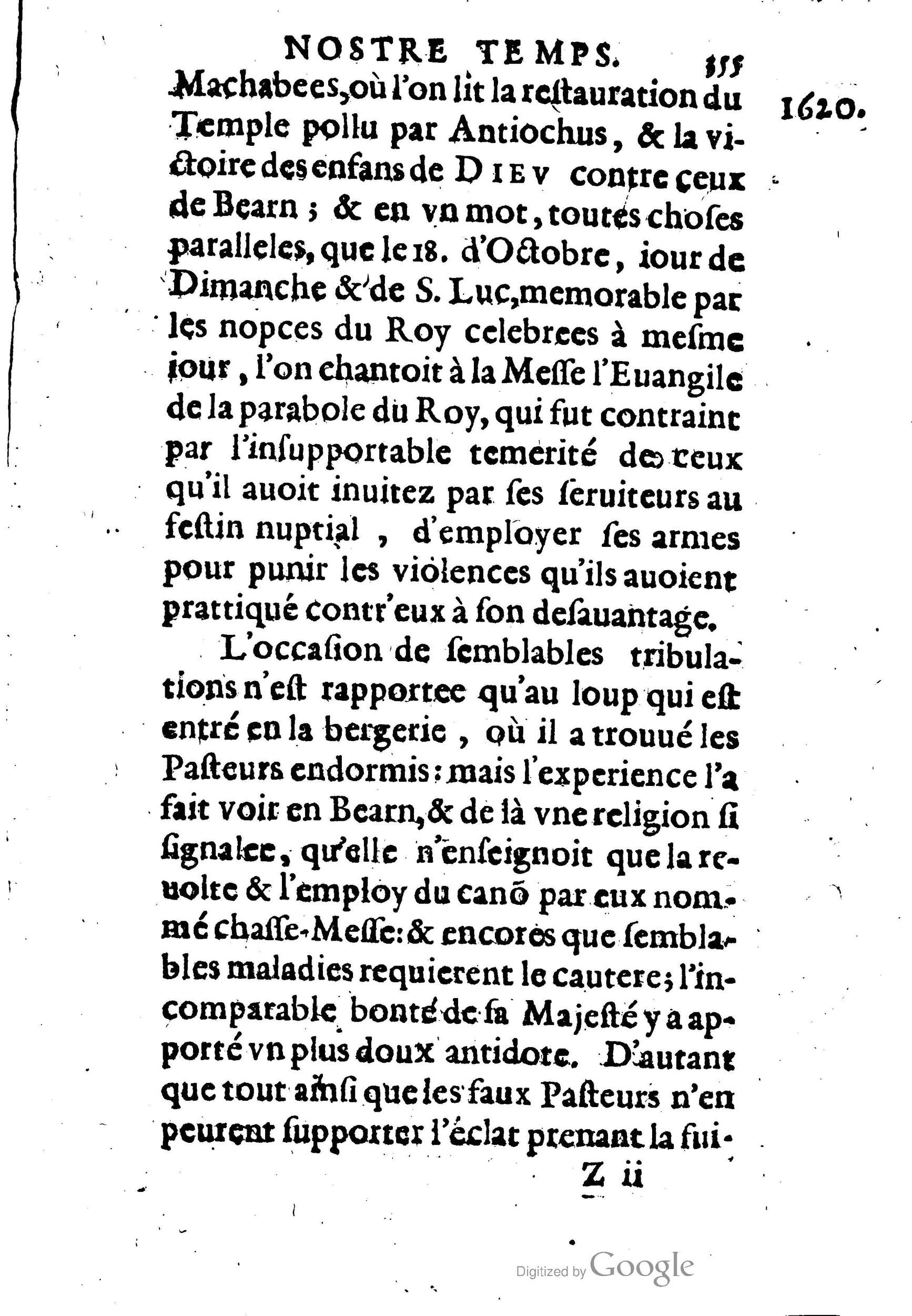 1623 - Joseph Bouillerot - Trésor de l’histoire générale de notre temps - BM Lyon