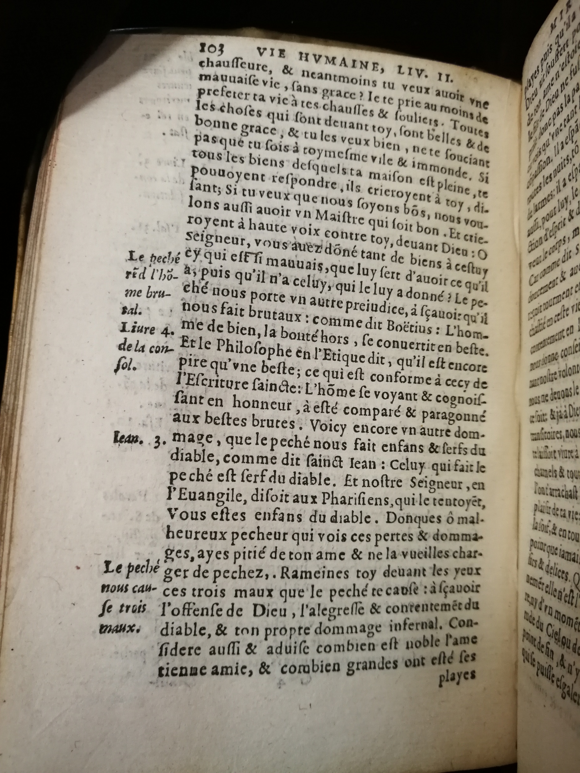 1596 - Balthazar Bellère - Trésor et abrégé de toutes les œuvres spirituelles du révérend Père F. Louis de Grenade - BU Lille