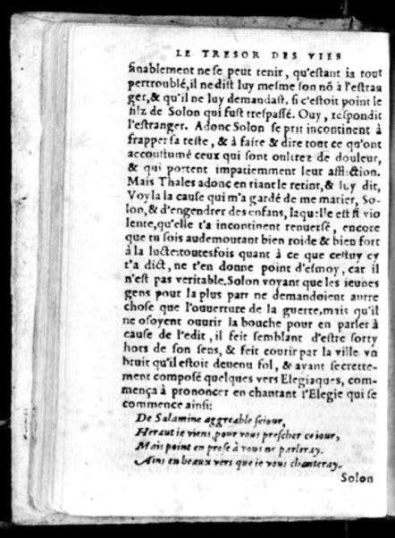 1574 - Benoît Rigaud - Trésor des vies de Plutarque - Avignon