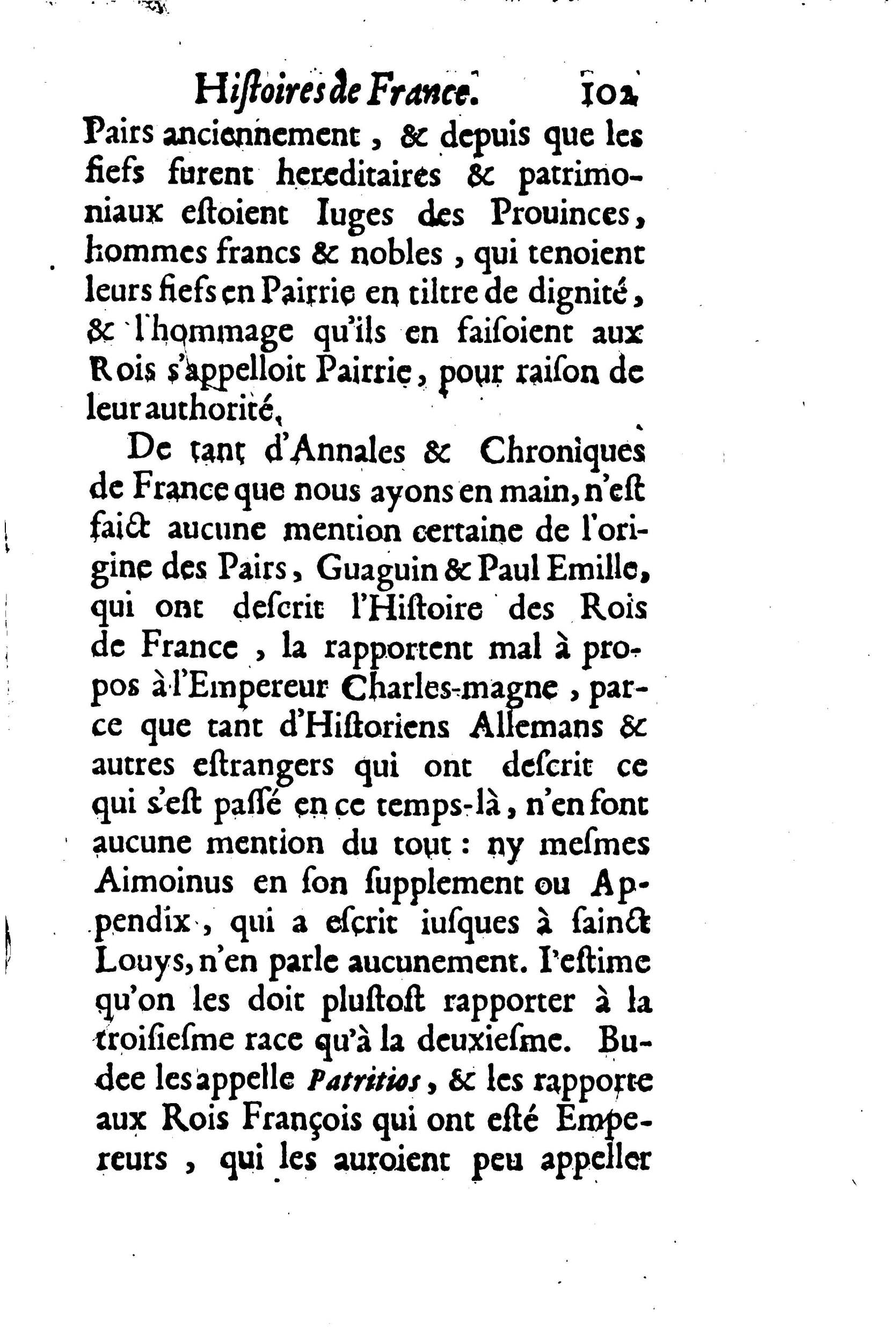 1633 - Jean Corrozet - Trésor des histoires de France - BM Lyon 1633 - Jean Corrozet - Trésor des histoires de France - BM Lyon