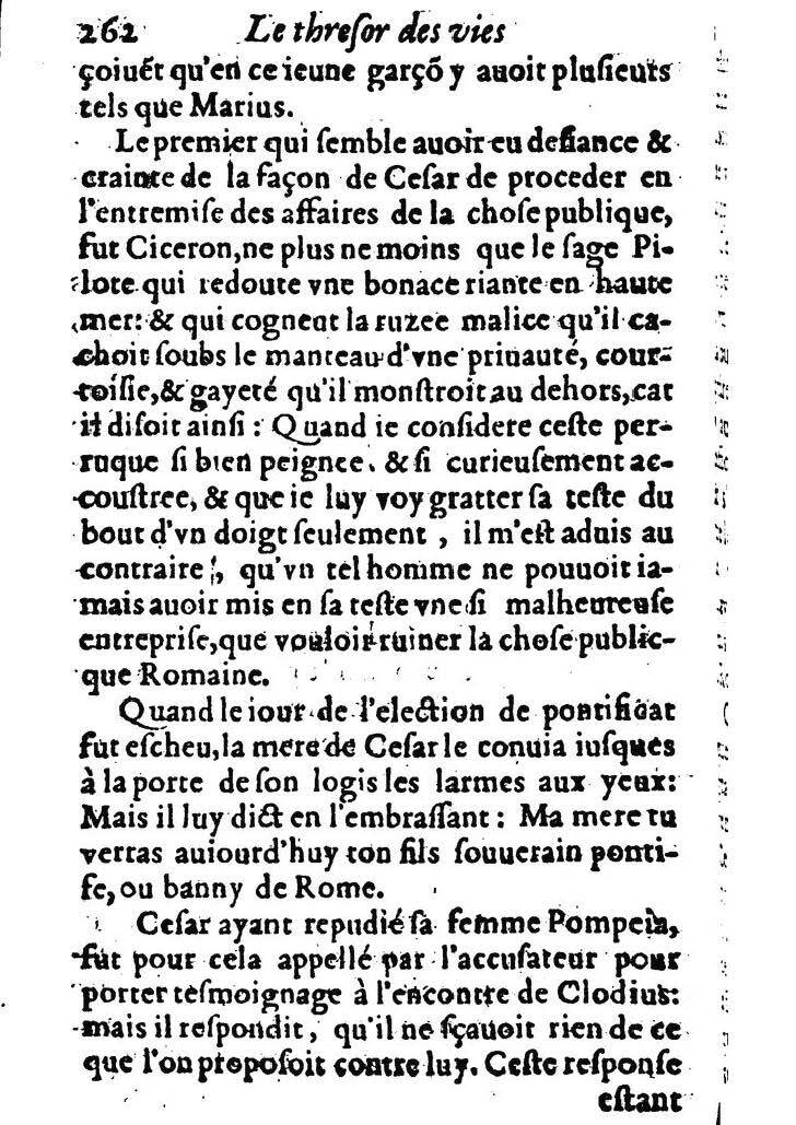 1611 - Pierre Rigaud - Trésor des vies de Plutarque - BM Lyon