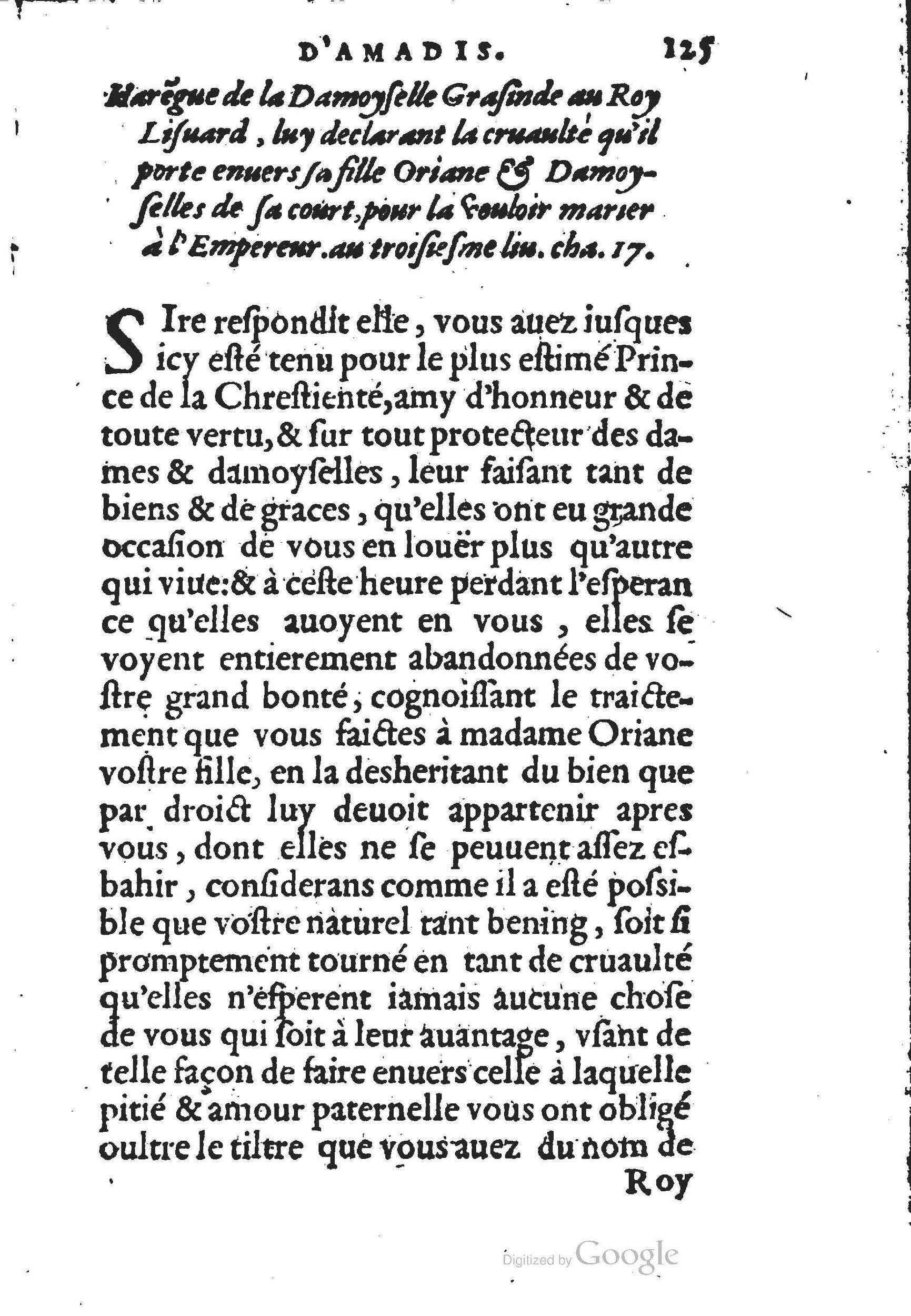 1560 - Jean d’Ogerolles et Gabriel Cotier Lyon - Trésor des Amadis - BSB Munich