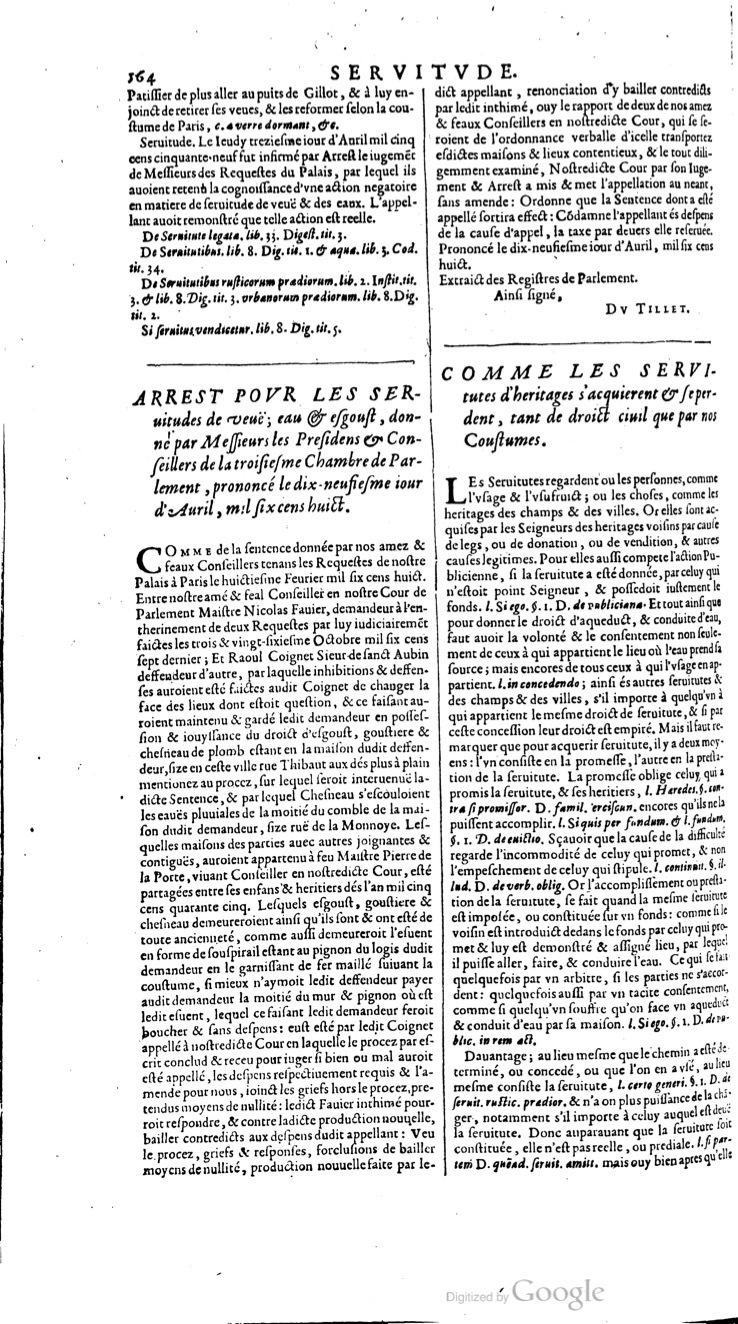 1629 - Veuve Nicolas Buon - Trésor du droit français (21754 T. 3) - BM Lyon
