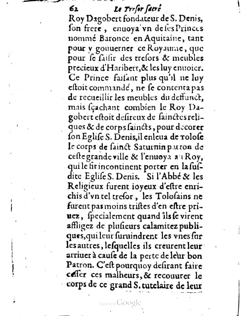 1636 - Jean Billaine - Trésor sacré ou inventaire des saintes reliques - British Library