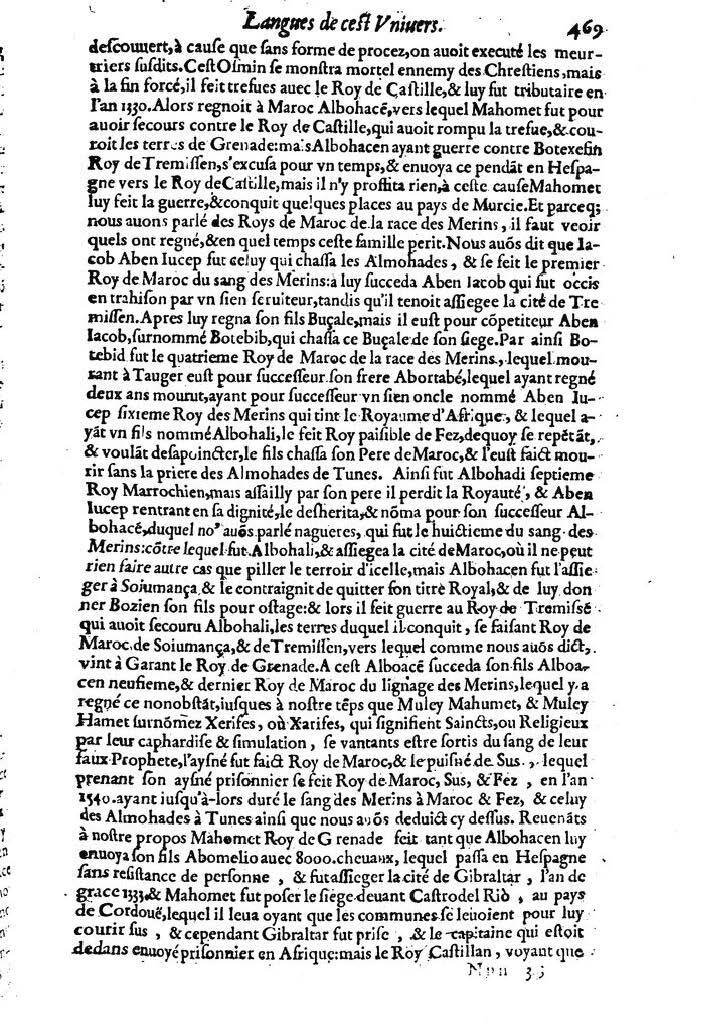 1613 - Matthieu Berjon - Trésor de l’histoire des langues de cet univers - BM Lyon