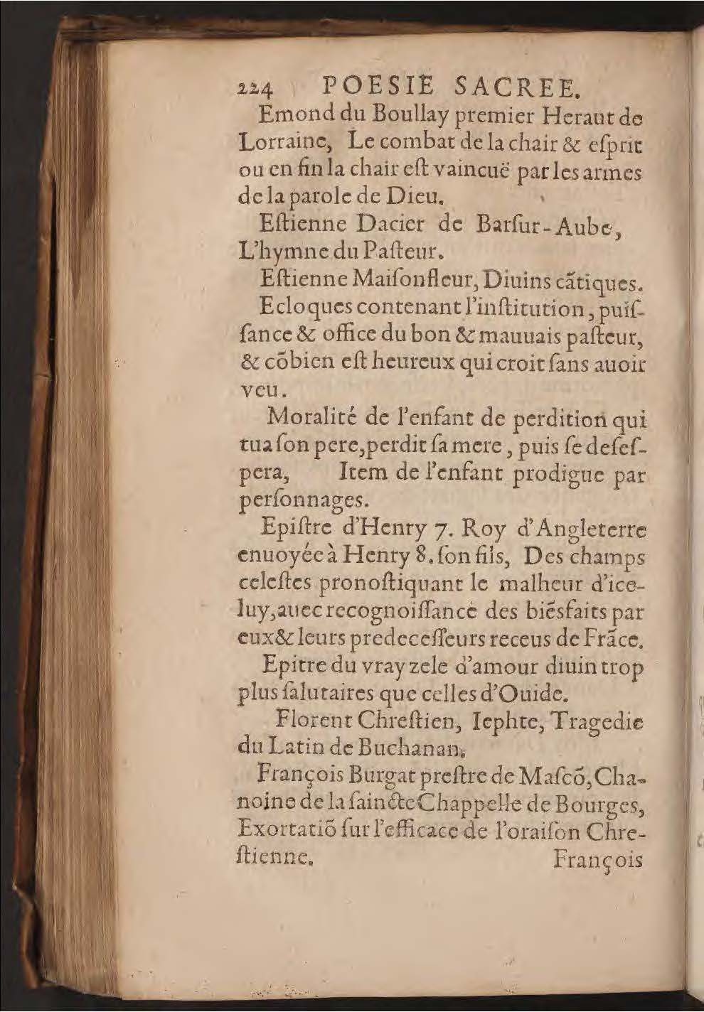 1602 - François Jacquin - Trésor des bons esprits français - BnF Arsenal