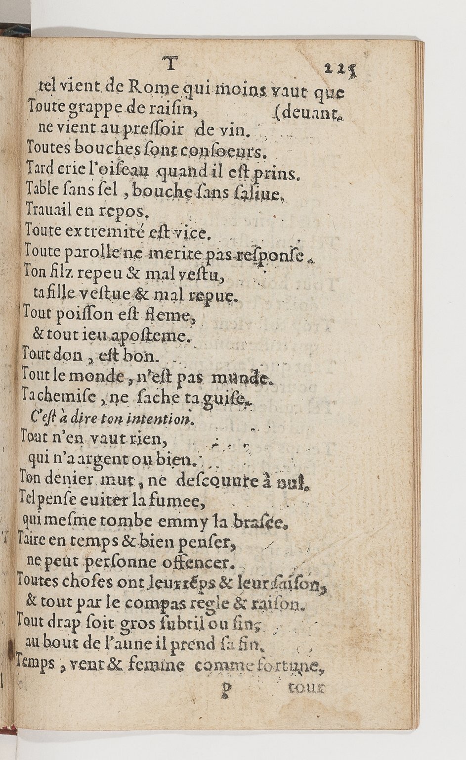 1577 - Jean d’Ogerolles - Trésor de sentences dorées - BnF Arsenal