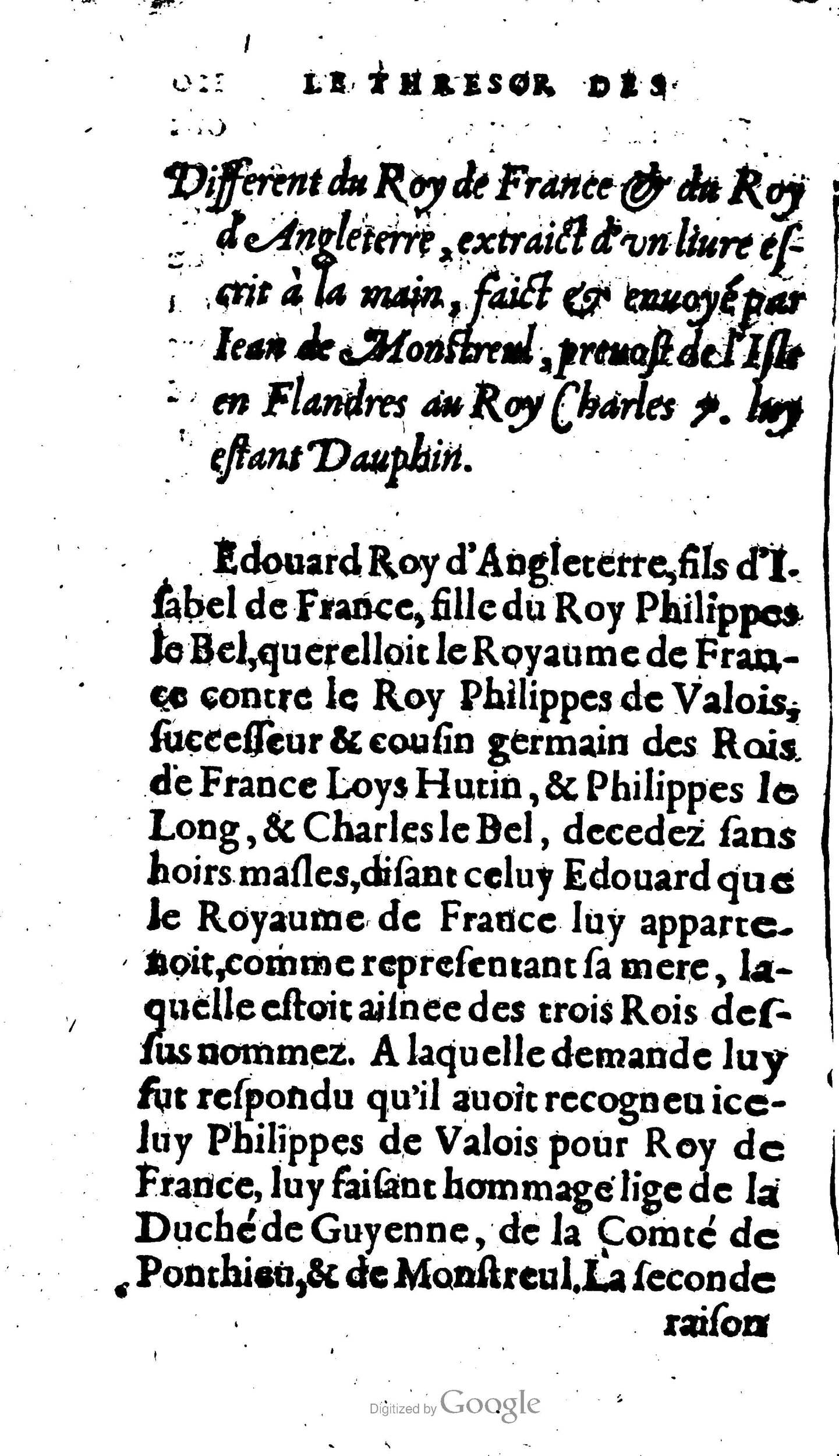 1604 - Galiot Corrozet - Trésor des histoires de France - BnF Arsenal 1604 - Galiot Corrozet - Trésor des histoires de France - BnF Arsenal