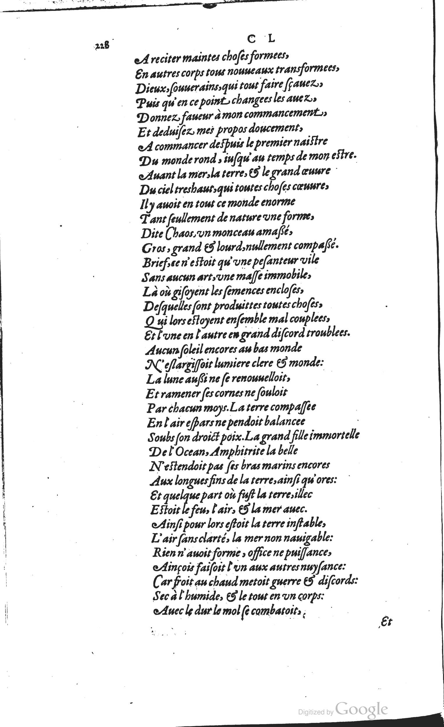 1585 - Barthélemy Honorat - Bibliothèques françaises - BSB Munich