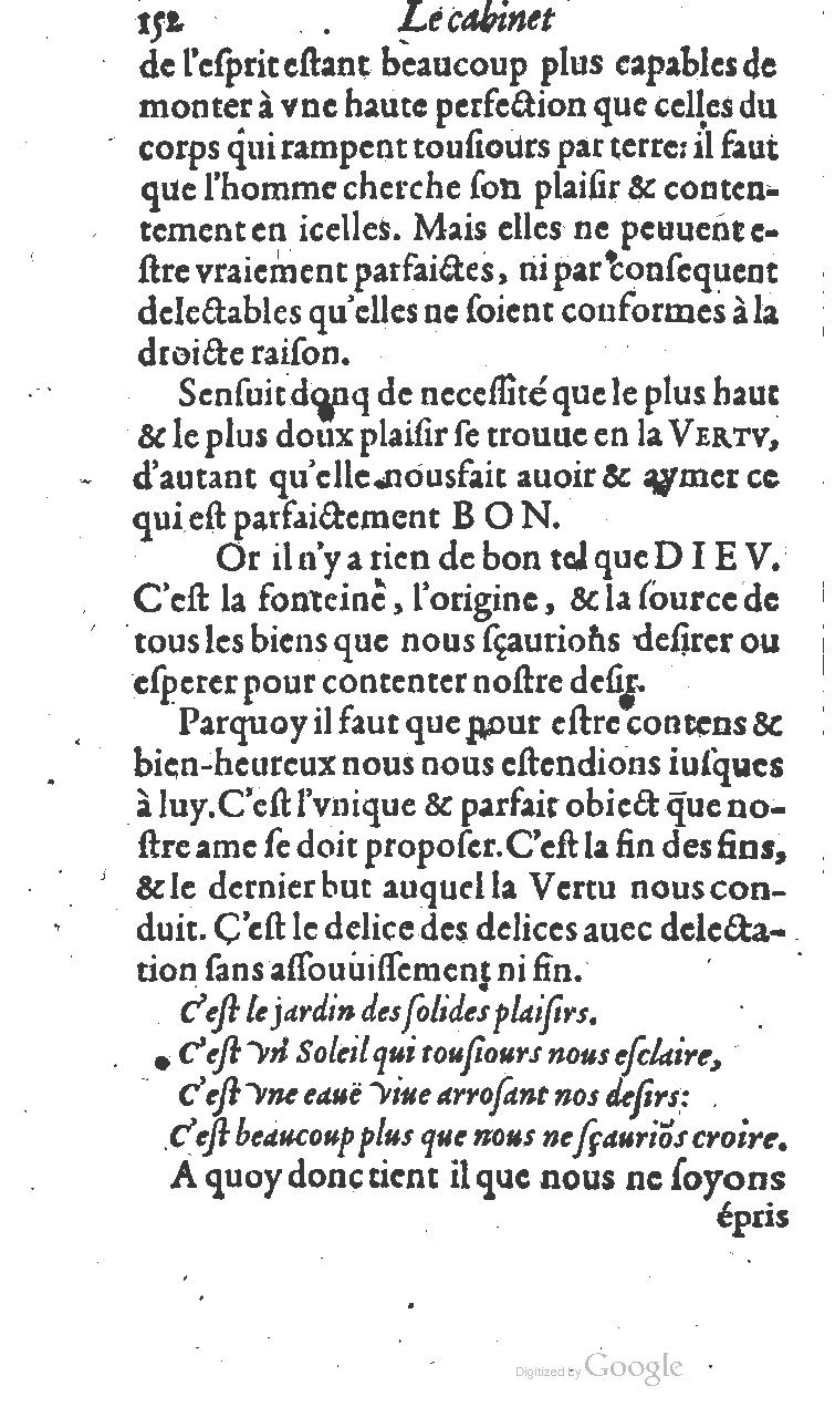 1606 - Adrian Périer - Cabinet du vrai trésor - BM Lyon