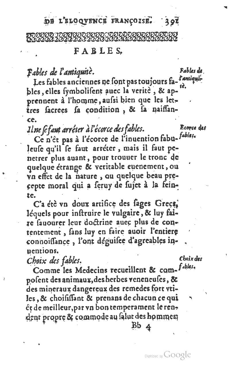 1610 - Louis Coste - Trésor de l’éloquence française (Seconde partie) - BM Lyon