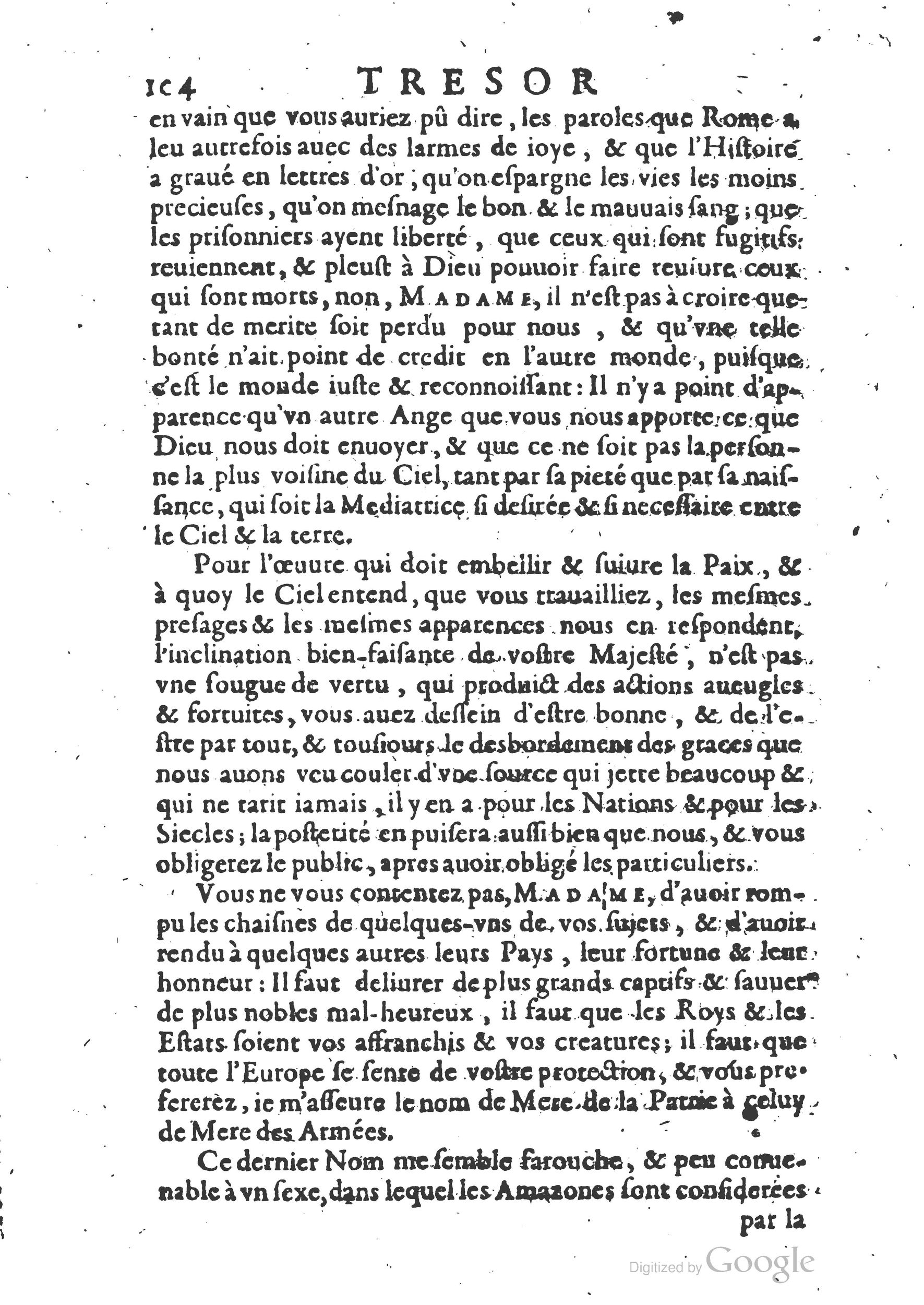 1654 - Michel Bobin - Trésor des harangues, remontrances et oraisons funèbres - BM Lyon