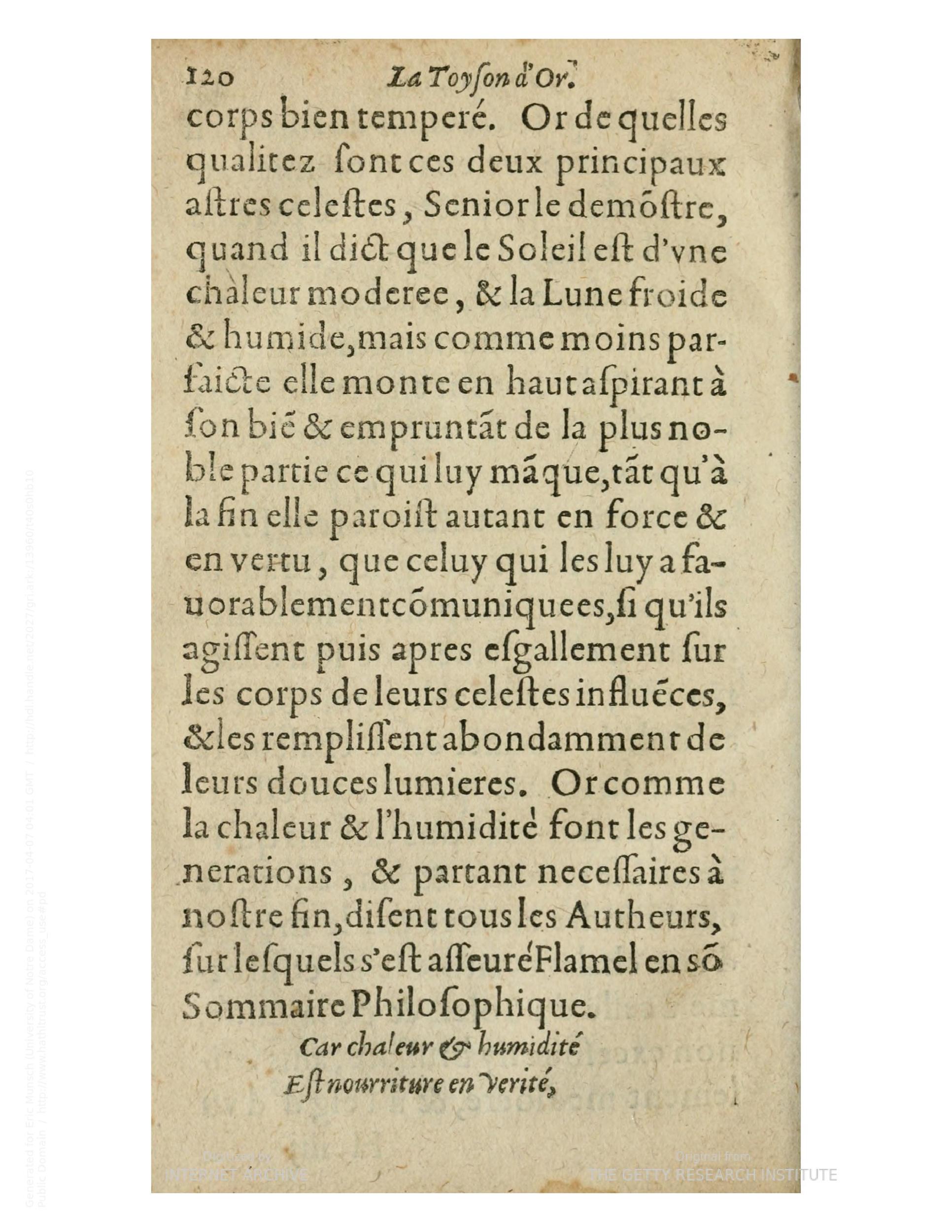 1612 - Charles Sevestre - Toison d’or ou la fleur des trésors - Getty Research Institute