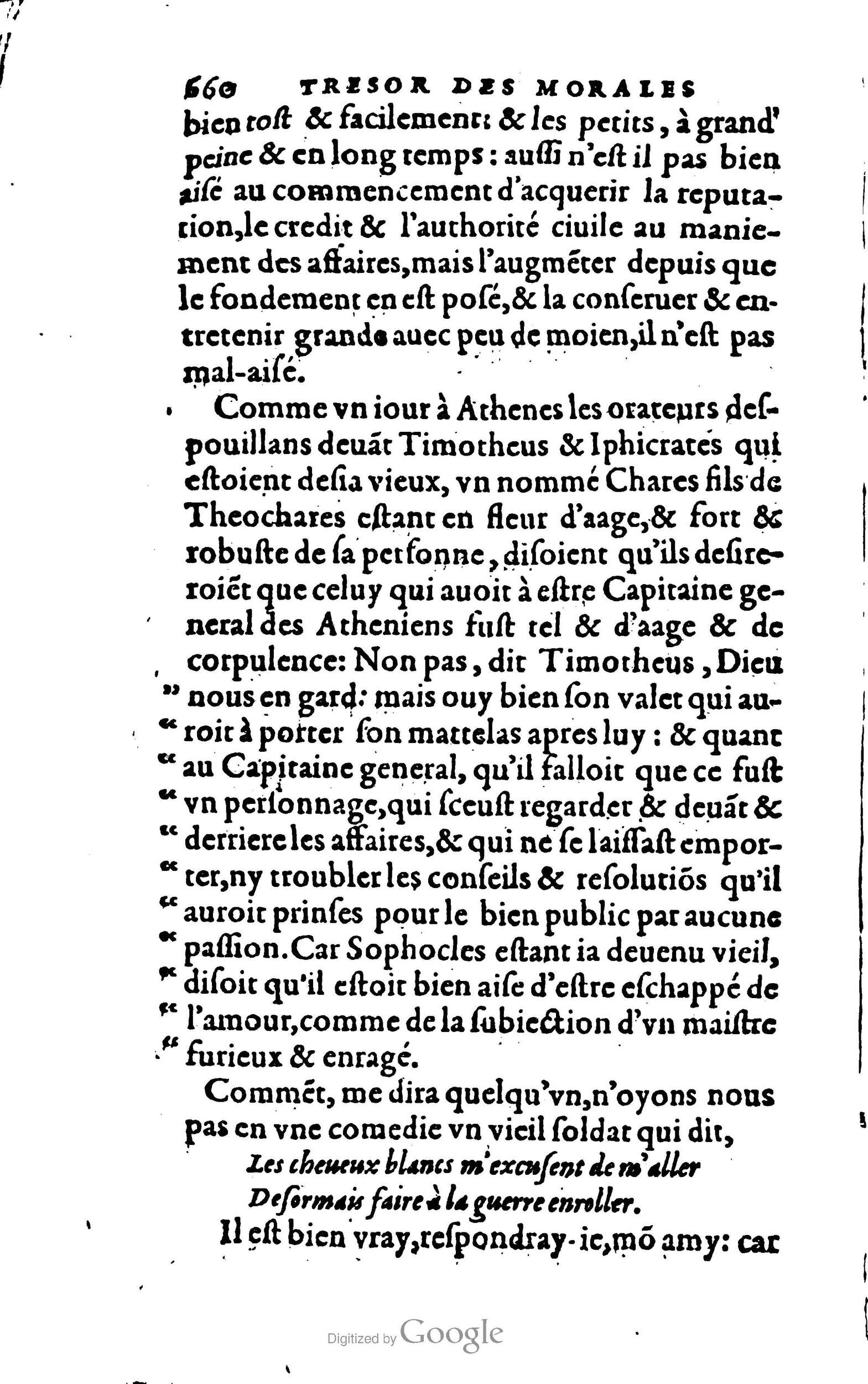 1578 - Jean Poupy - Trésor des morales de Plutarque - BSB Munich