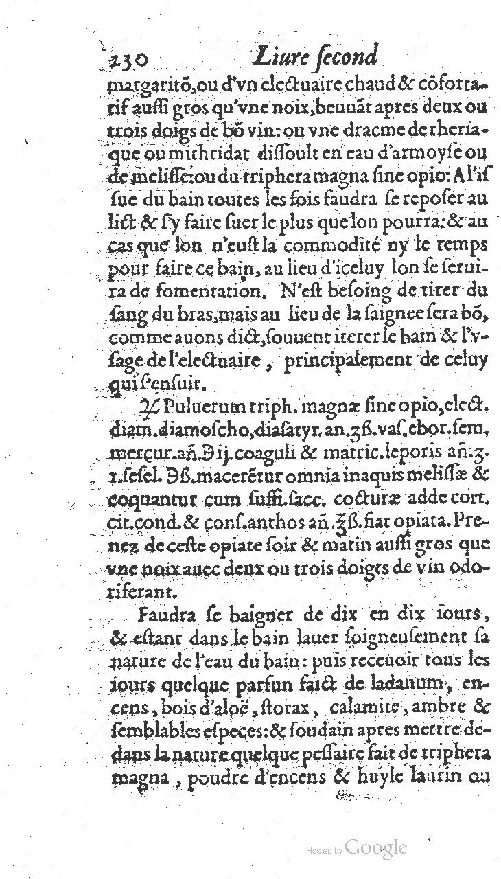 1585 - Jacques du Puis - Trésor des remèdes secrets pour les maladies des femmes - BnF